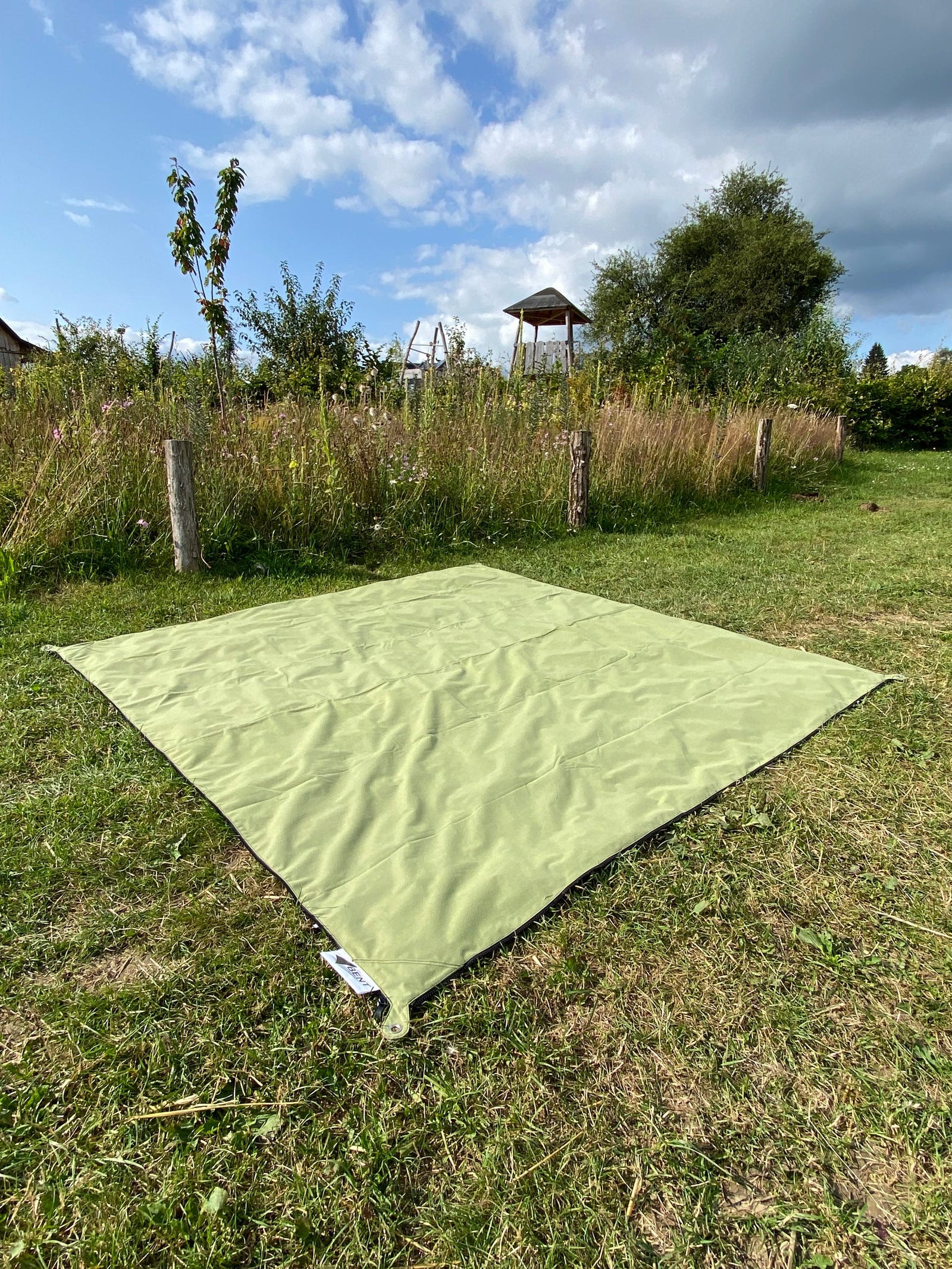 Verbindbarer Teppich „Zip-Carpet“ Skandinavien Grün 50238