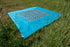 Verbindbarer Teppich „Zip-Carpet“ Skandinavien, Hellblau karibik druck 50018