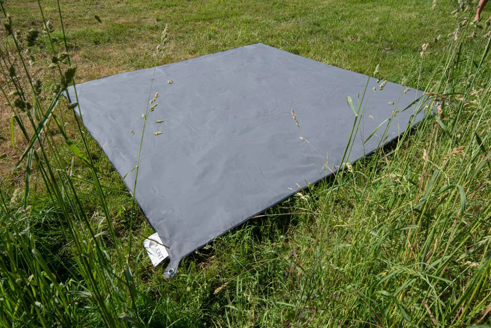 Verbindbarer Teppich „Zip-Carpet“ Uni Dunkelgrau 50019