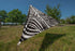 Verbindbares Sonnensegel TC-Zip-Canvas Zebra Druck, 50054