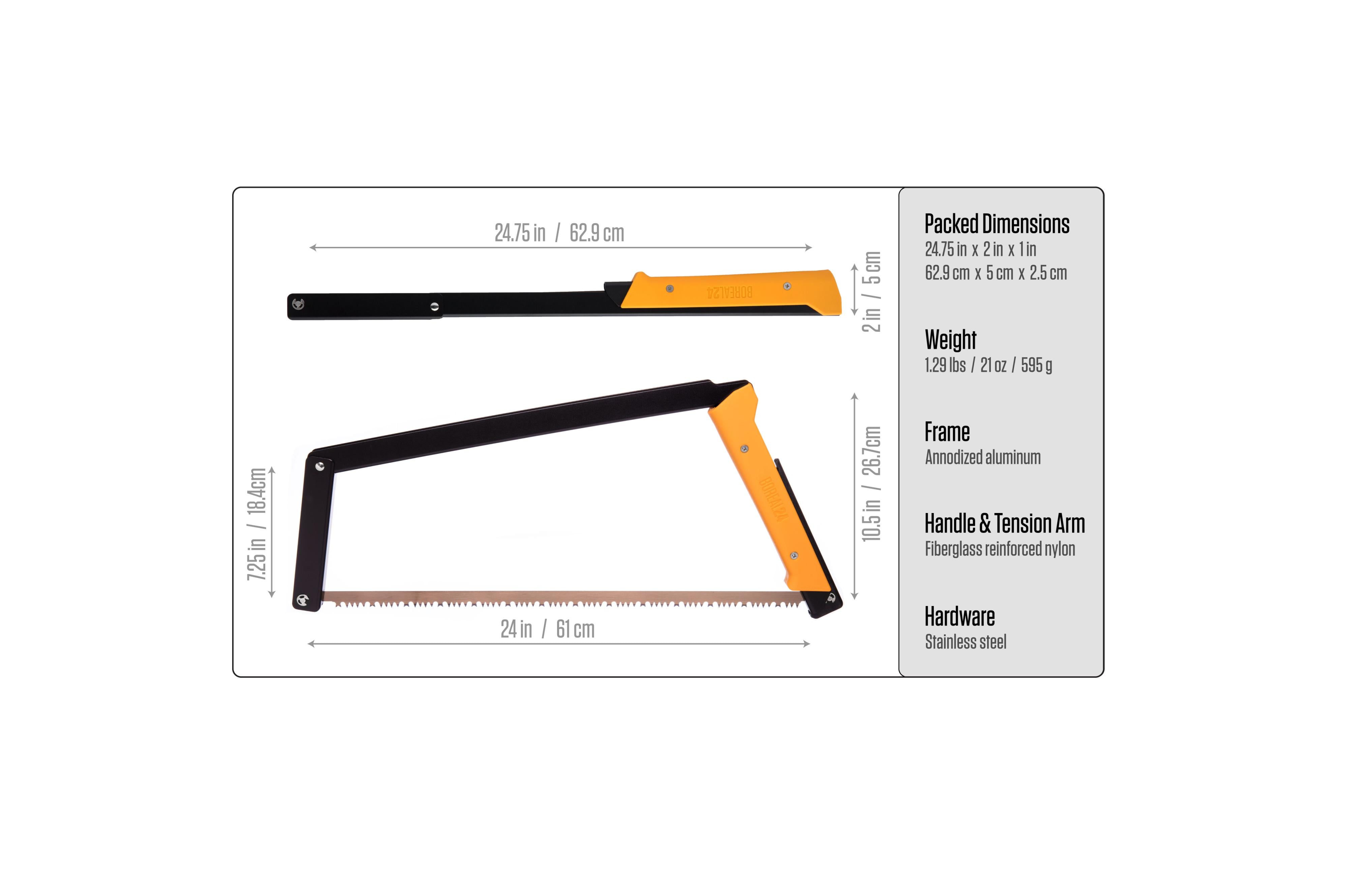 Boreal 24 Yellow Handle