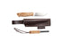 Trapper 95 - Curly Birch - Flat - Firesteel