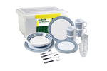 All inclusive Bluebay - 4xØ25cm, 4xØ21cm, 4xØ20cm, 4x30cl, 4x20cl - Essen & Küche