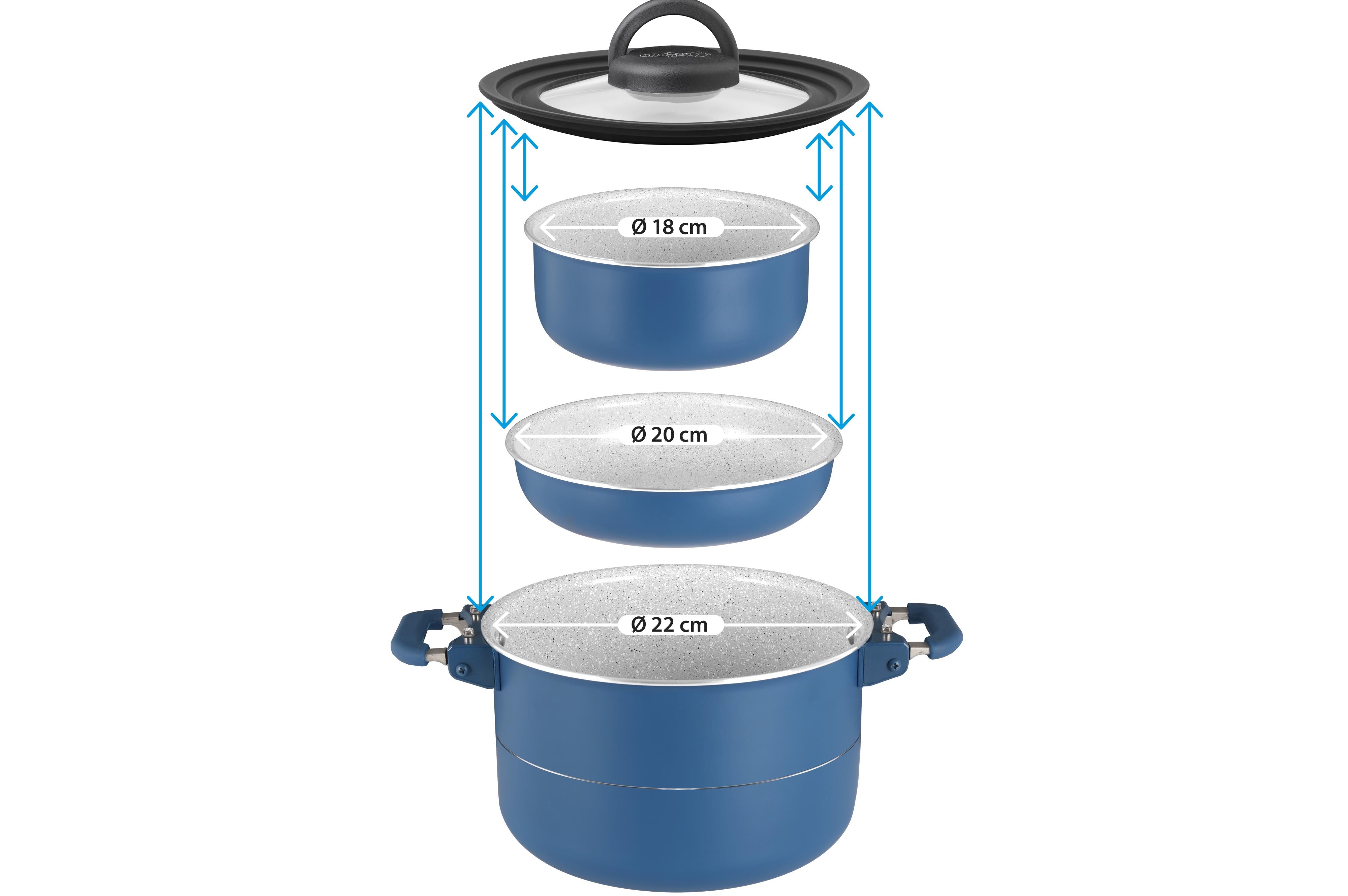 Brunner - Carezza Magnetogrip 7 + 1 Ø22 - Ø22x20 cm - Essen & Küche