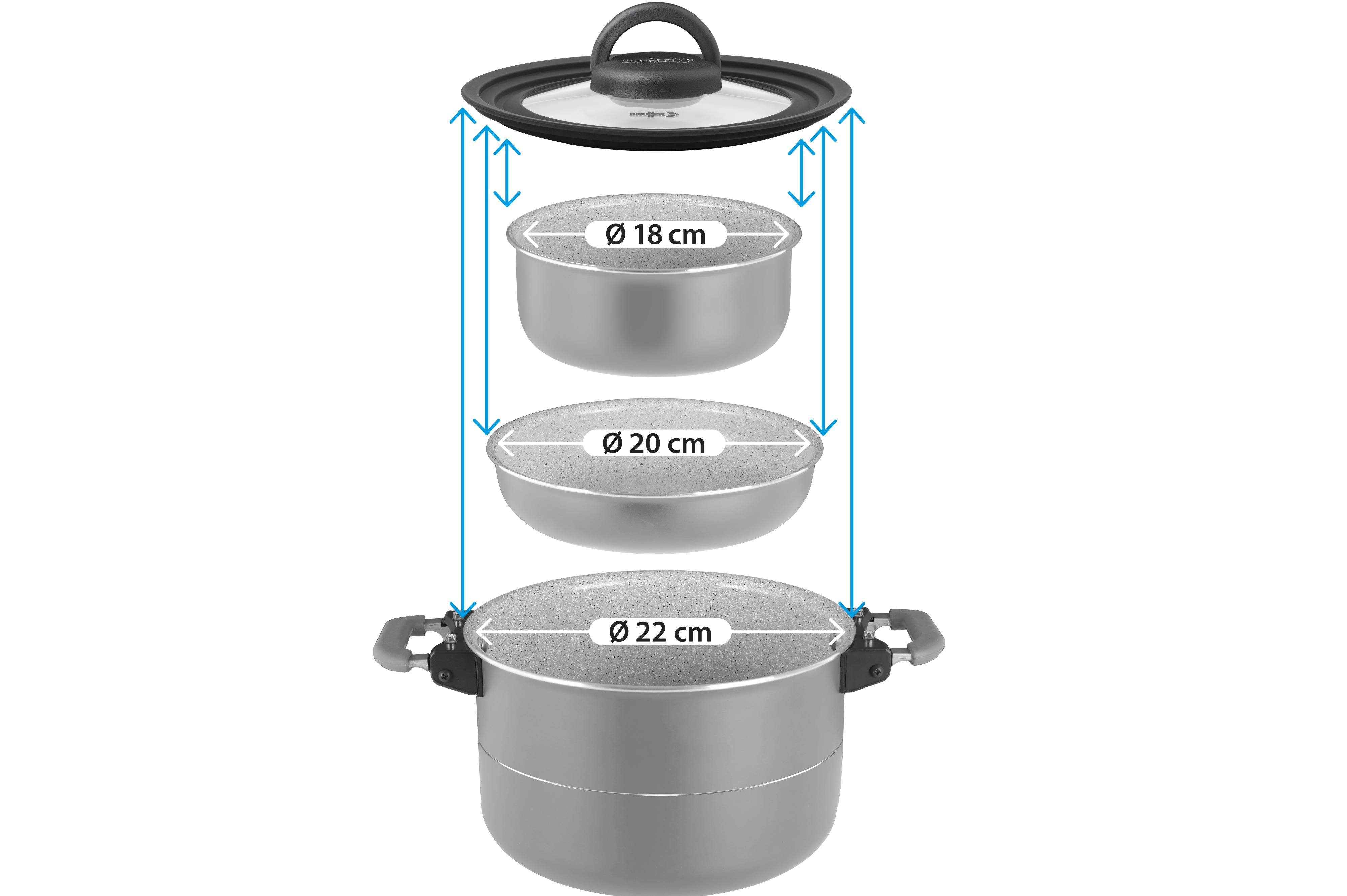 Brunner - Fusion 7 + 1 ø22 - Ø22cm - Essen & Küche