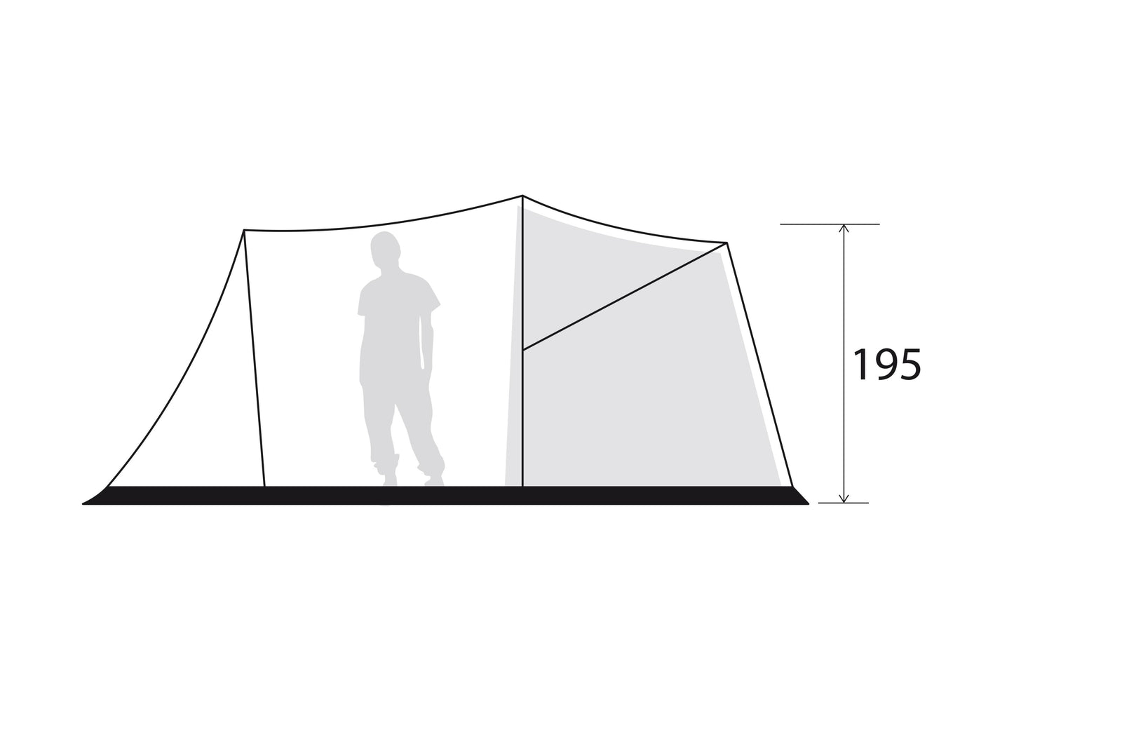 Brunner - Kalynda 5 - 360x490xH205 cm - Shophome Outdoorstation