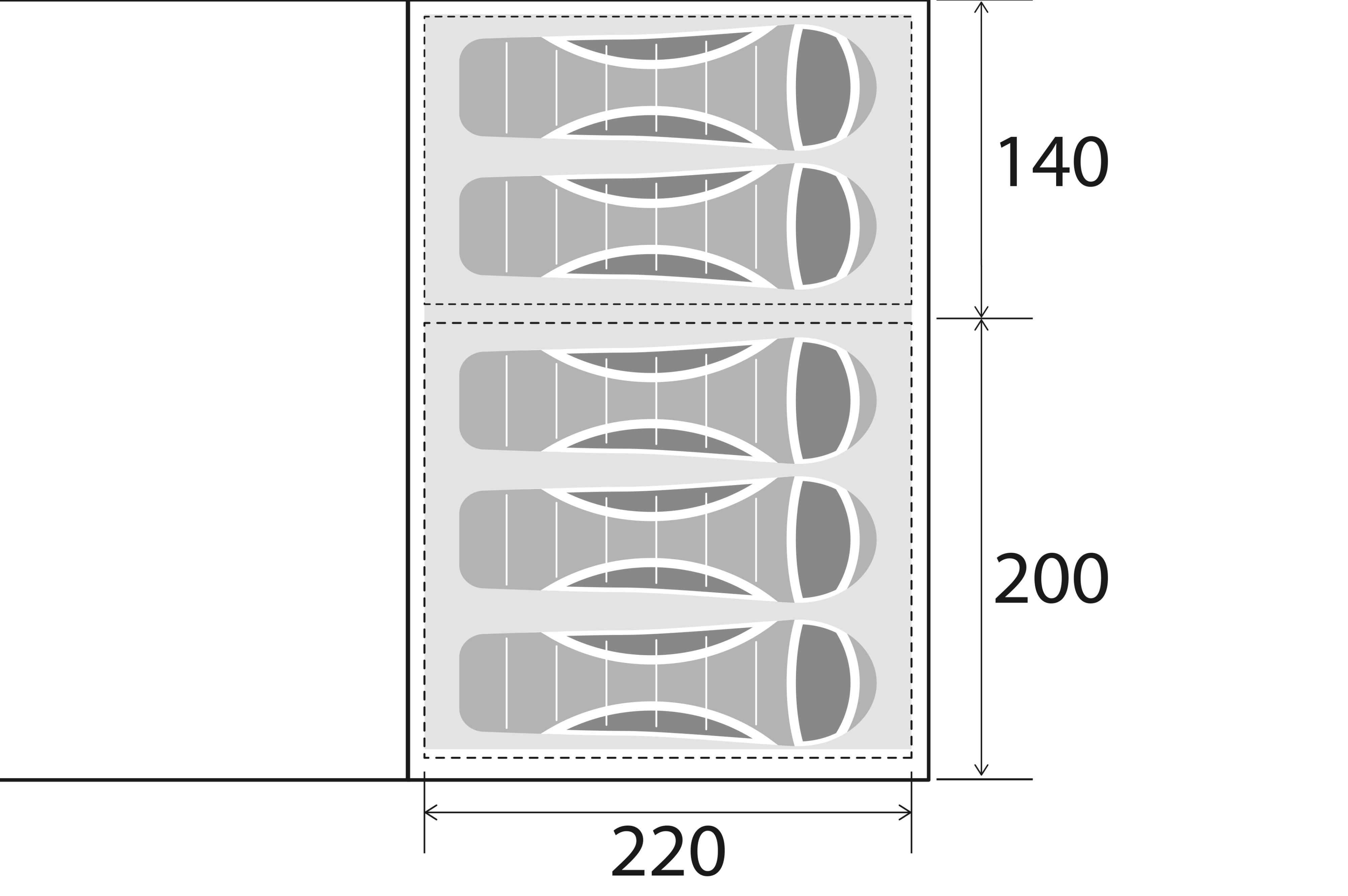 Brunner - Kalynda 5 - 360x490xH205 cm - Shophome Outdoorstation