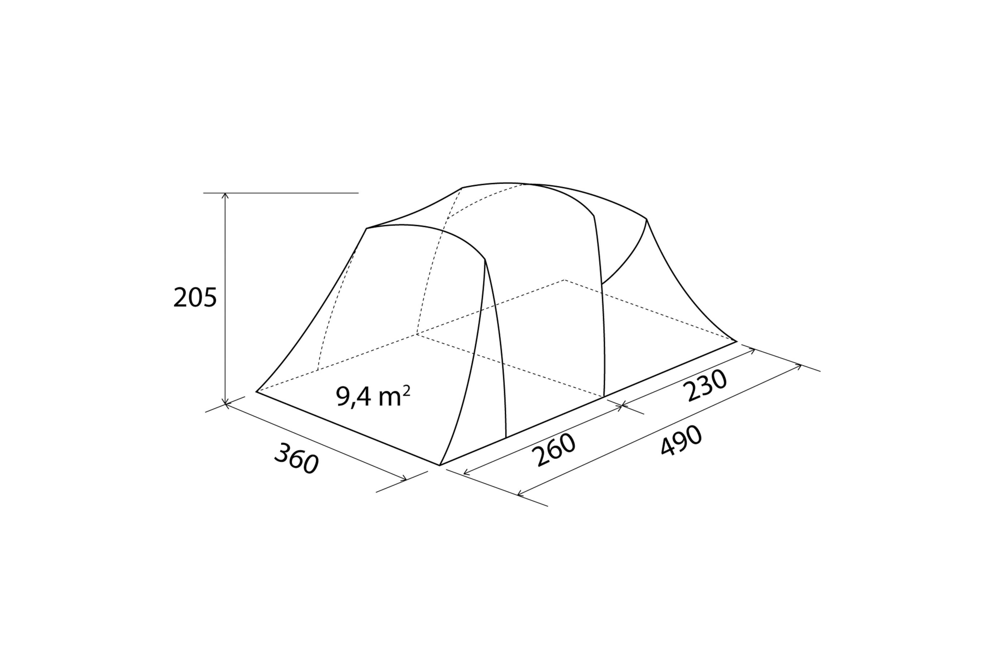 Kalynda 5 - 360x490xH205 cm - Shophome Outdoorstation