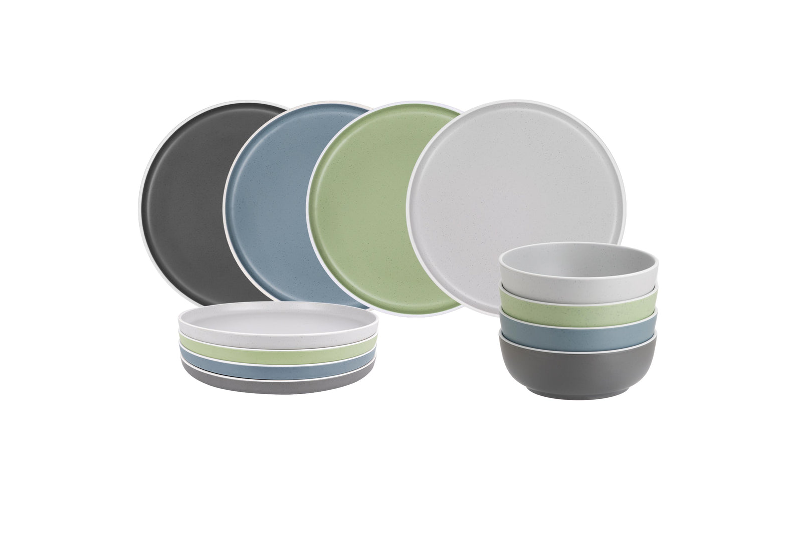 Brunner - Midday Dolomit - 4xØ16cm, 4xØ20cm, 4xØ25cm - Camping Zubehör