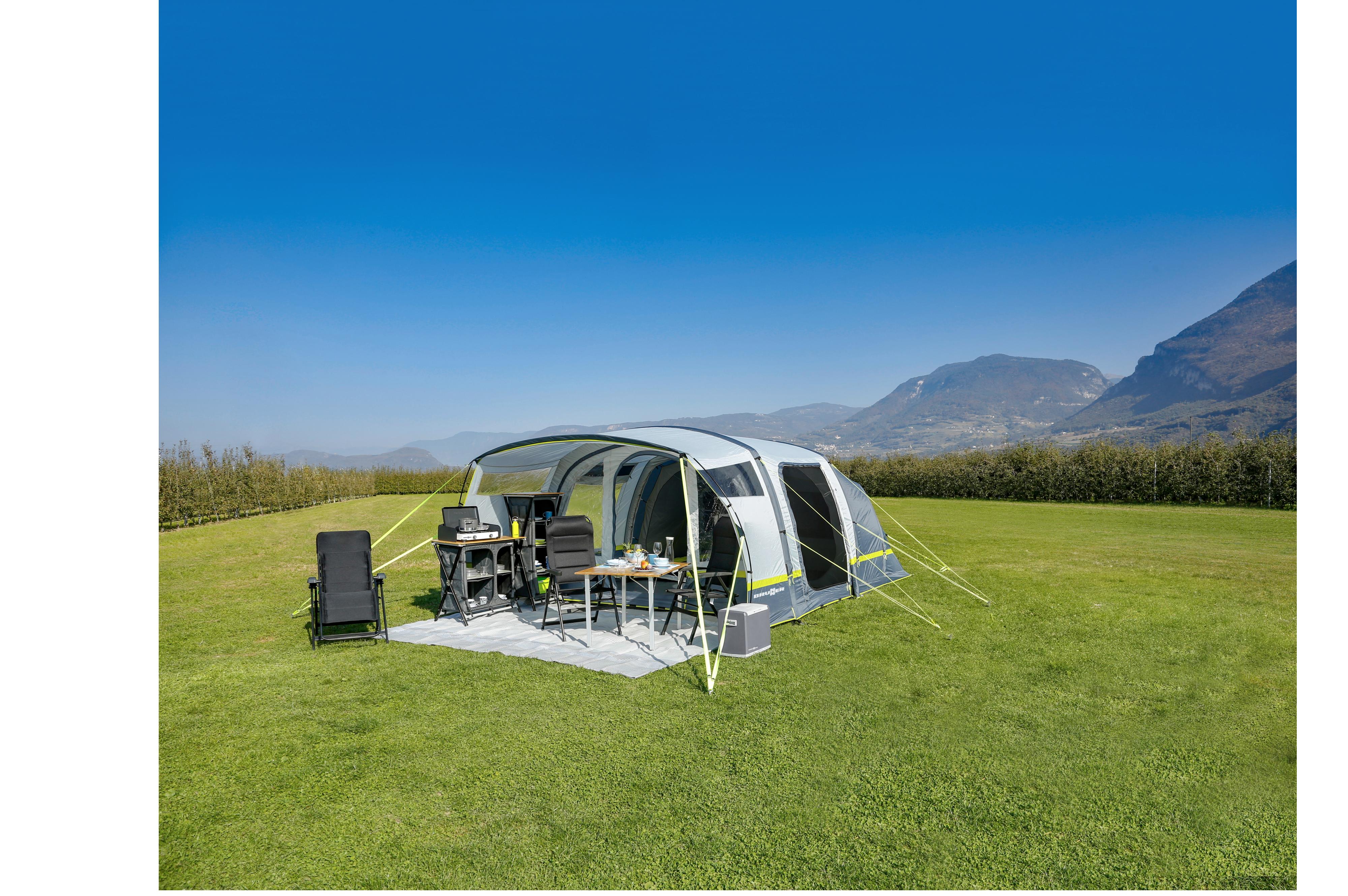 Brunner - Paraiso 5/6 - 370x600xH215 cm - 5 Personen Zelte