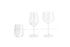 Set Waterglass Classic Tritan 39cl