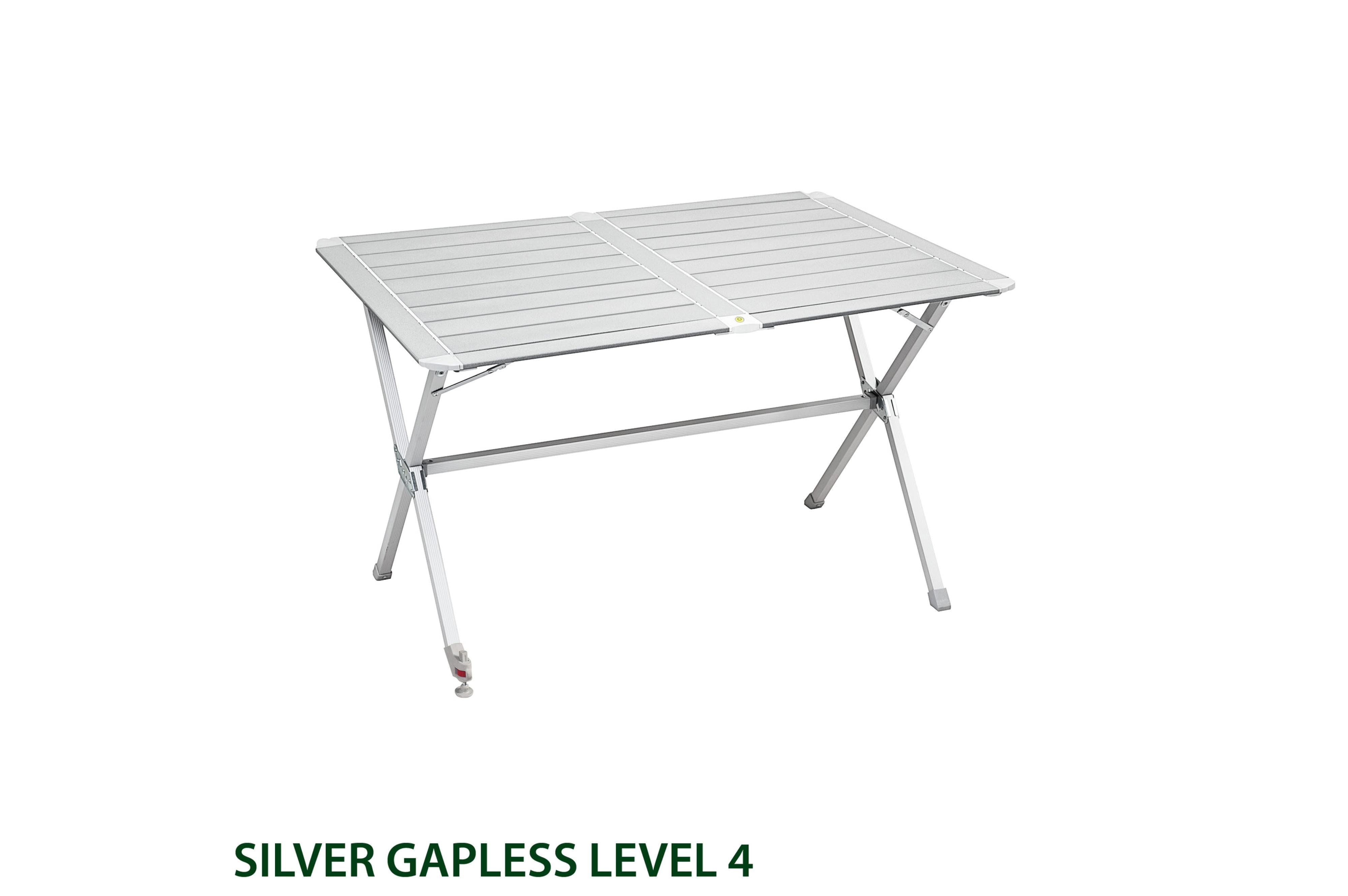 Silver Gapless Level 4 - 110x71xH70 cm - Camping Tische
