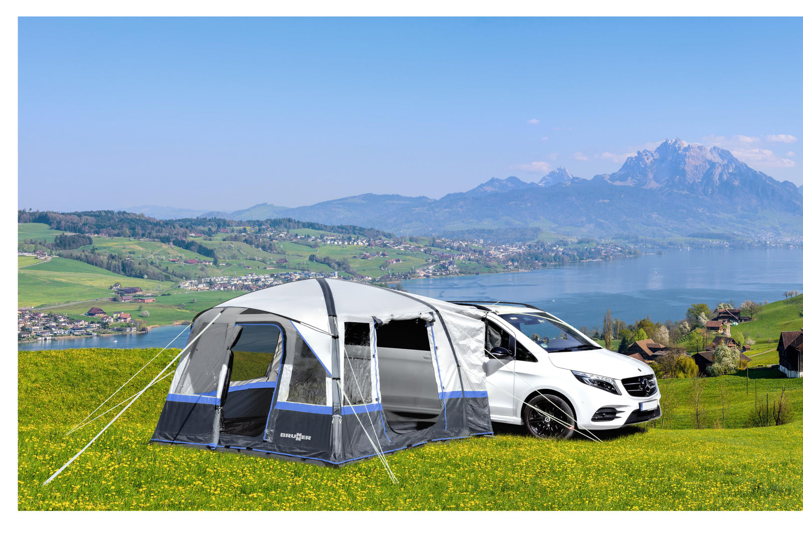 Brunner - Trouper Auto-Up - 310x260xH230 cm - Vorzelte