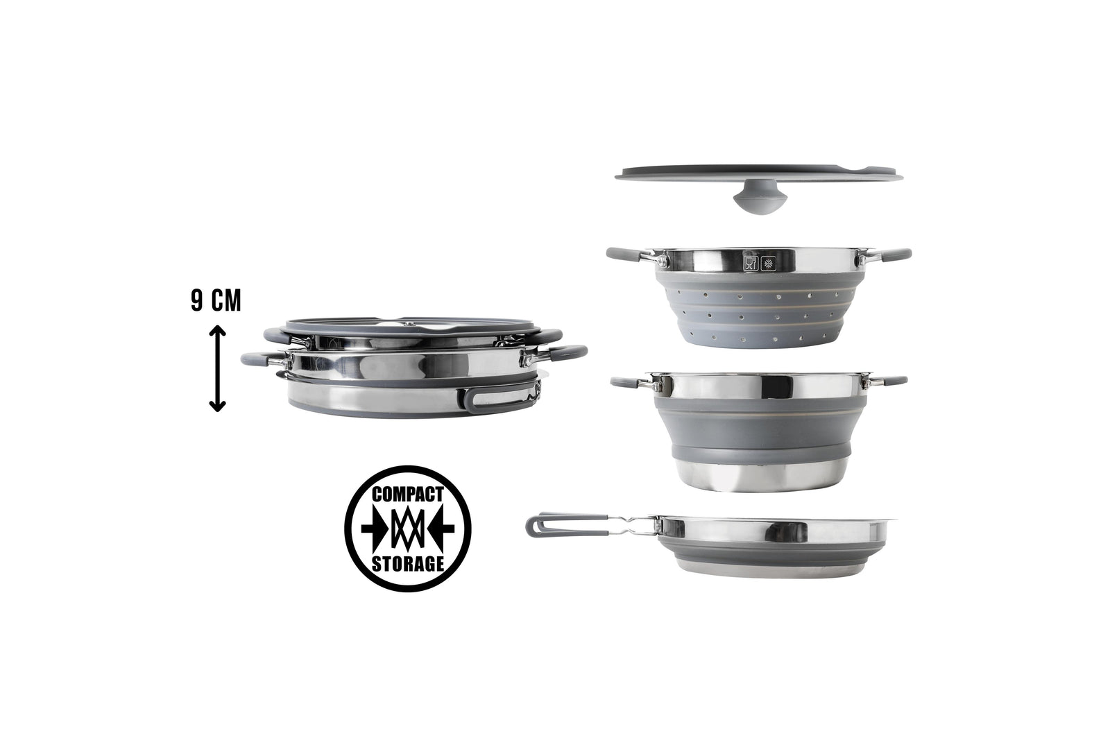 Brunner - Volcano Pasta AL Volo Fold-Away - Ø24 cm - Essen & Küche