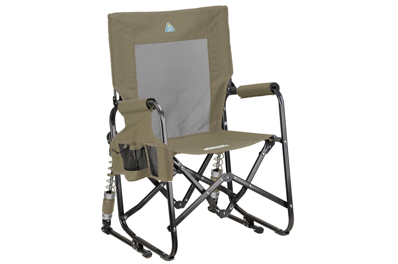 Adjustable Rocker Aged Fatigue - 61.5x61.5x98 cm - Camping Stühle