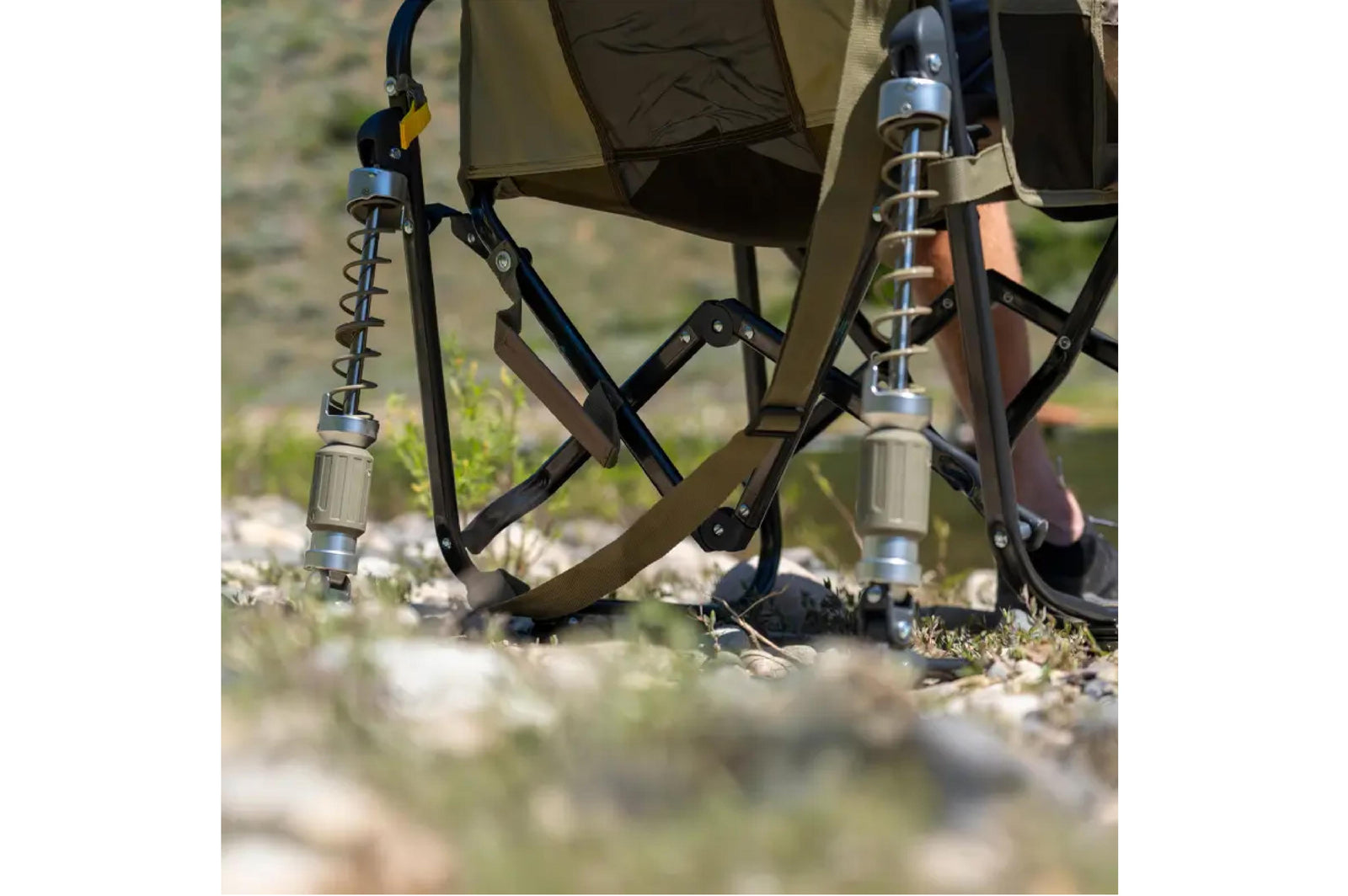 Adjustable Rocker Aged Fatigue - 61.5x61.5x98 cm - Camping Stühle