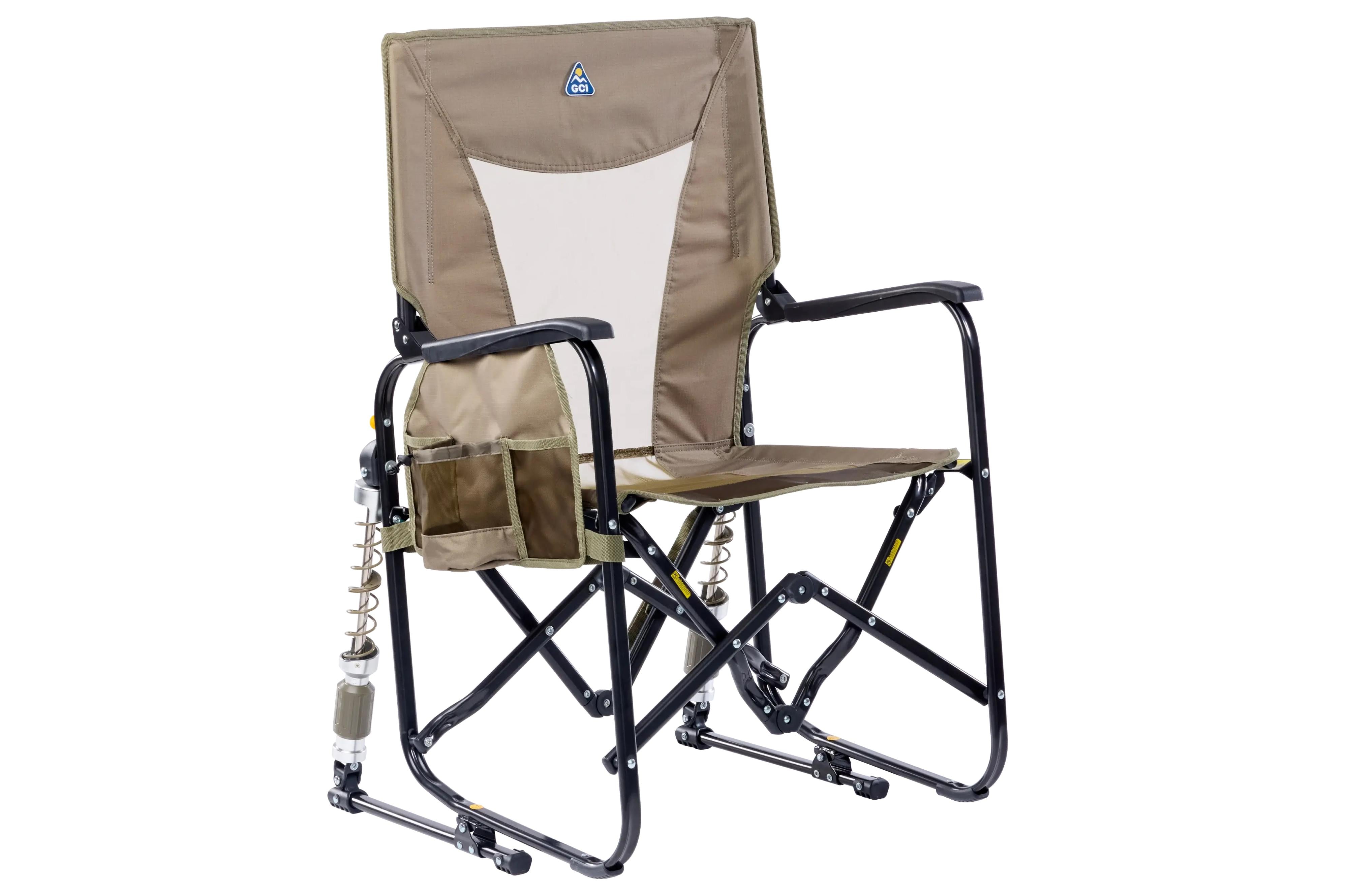 Adjustable Rocker Aged Fatigue - 61.5x61.5x98 cm - Camping Stühle