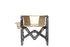 Adjustable Rocker Aged Fatigue - 61.5x61.5x98 cm - Camping Stühle