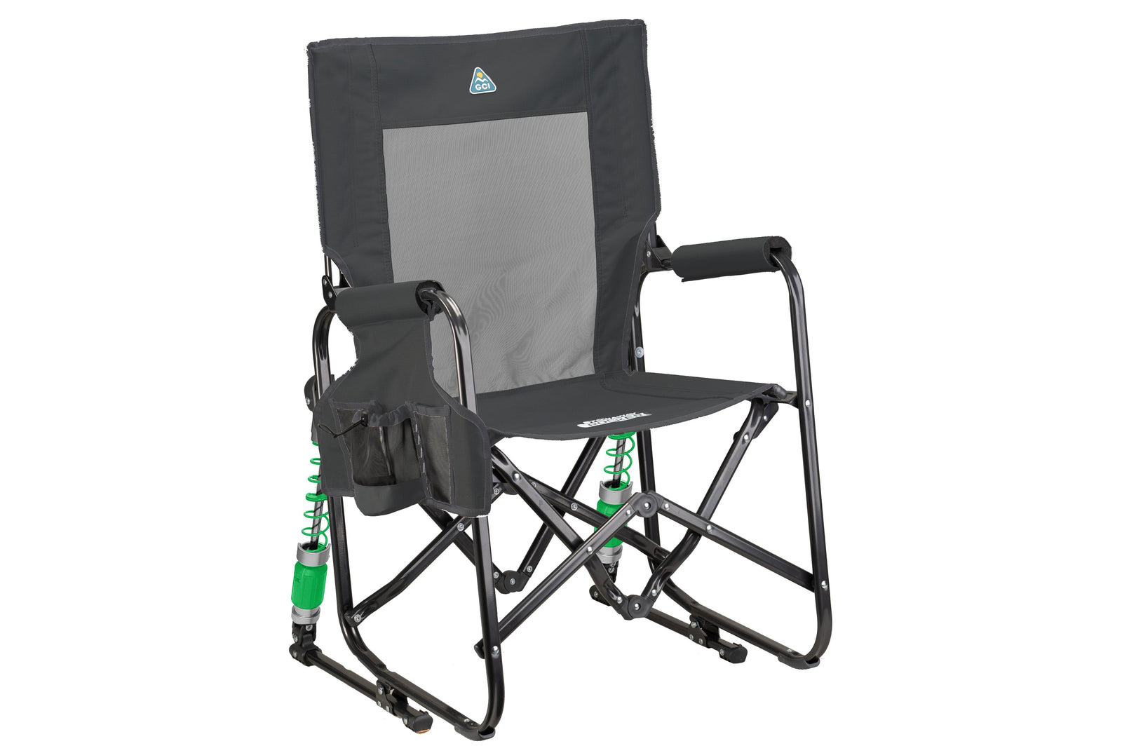 Adjustable Rocker Dark Charcoal - 61.5x61.5x98 cm - Camping Stühle