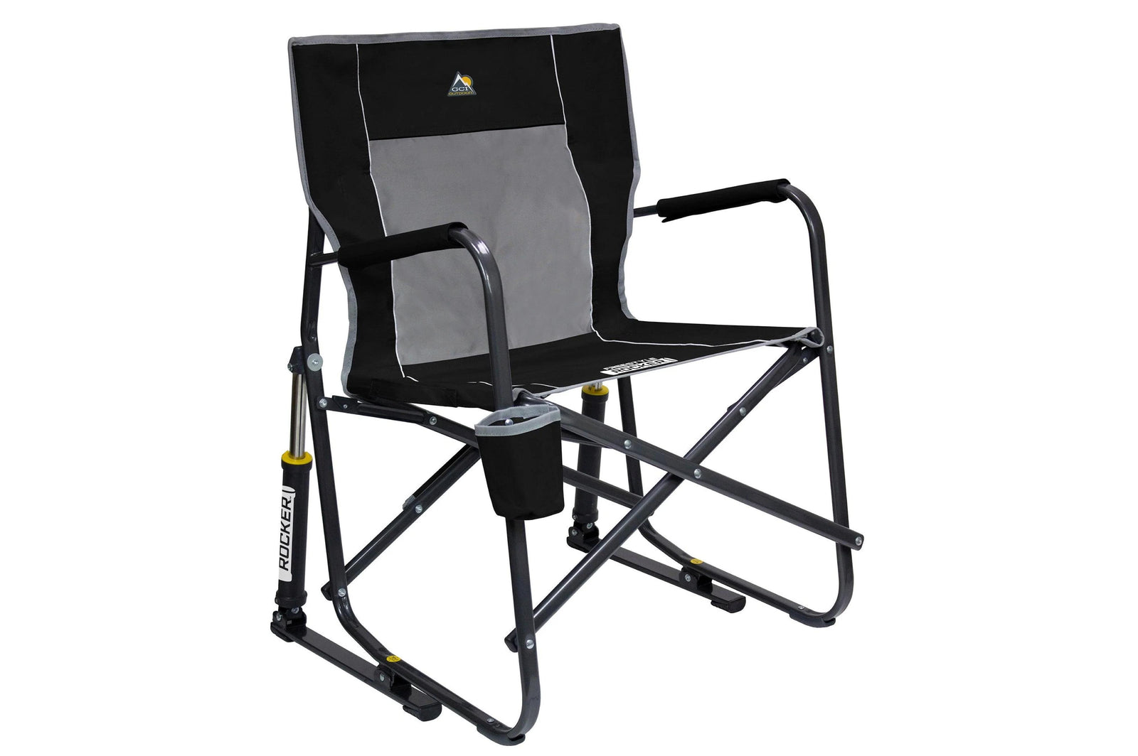 Freestyle Rocker Black - 62x64x88.5 cm - Camping Stühle