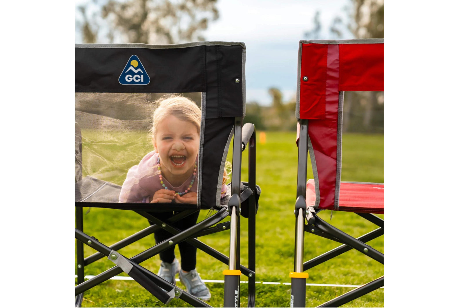 Freestyle Rocker Black - 62x64x88.5 cm - Camping Stühle