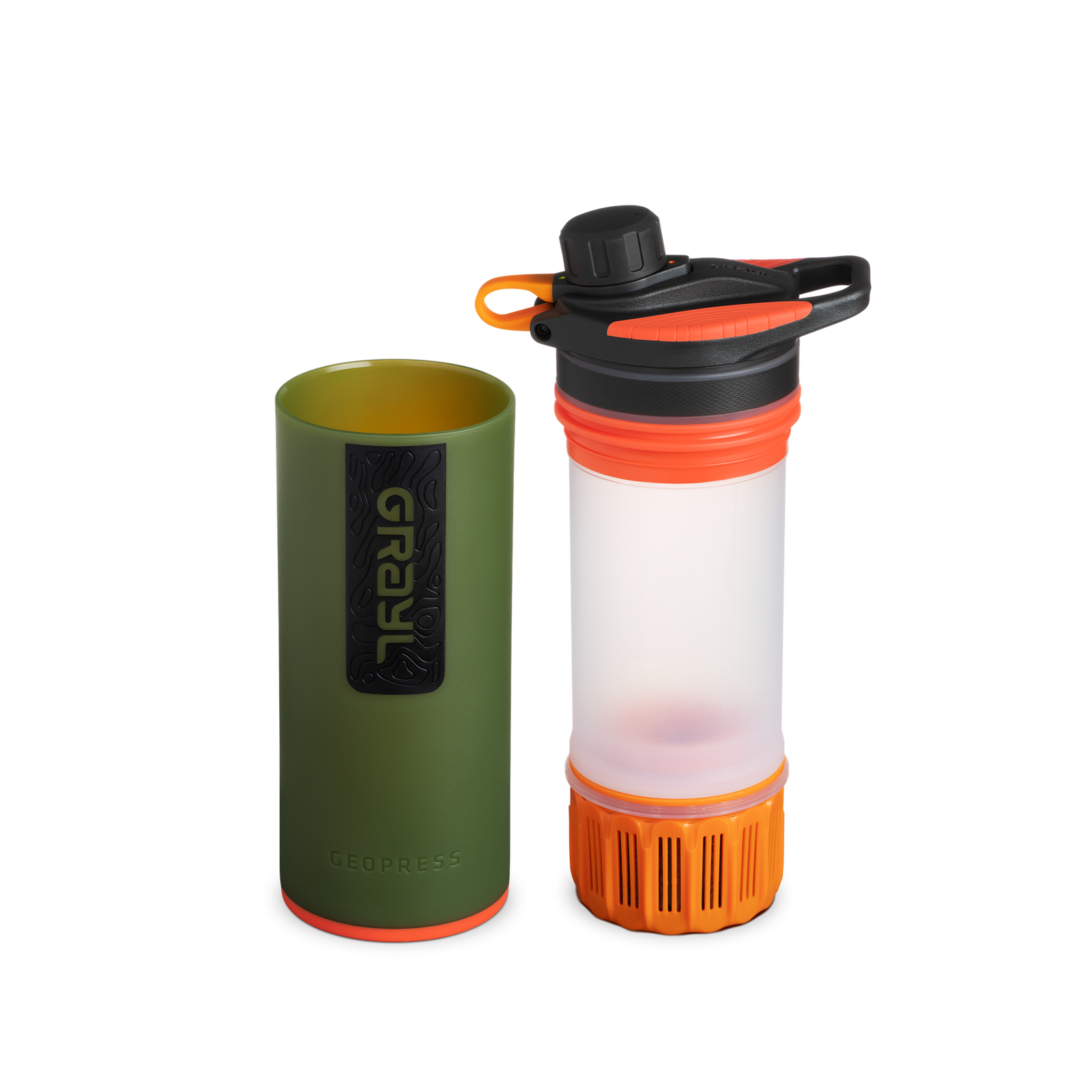 Geopress Purifier Bottle Oasis Green