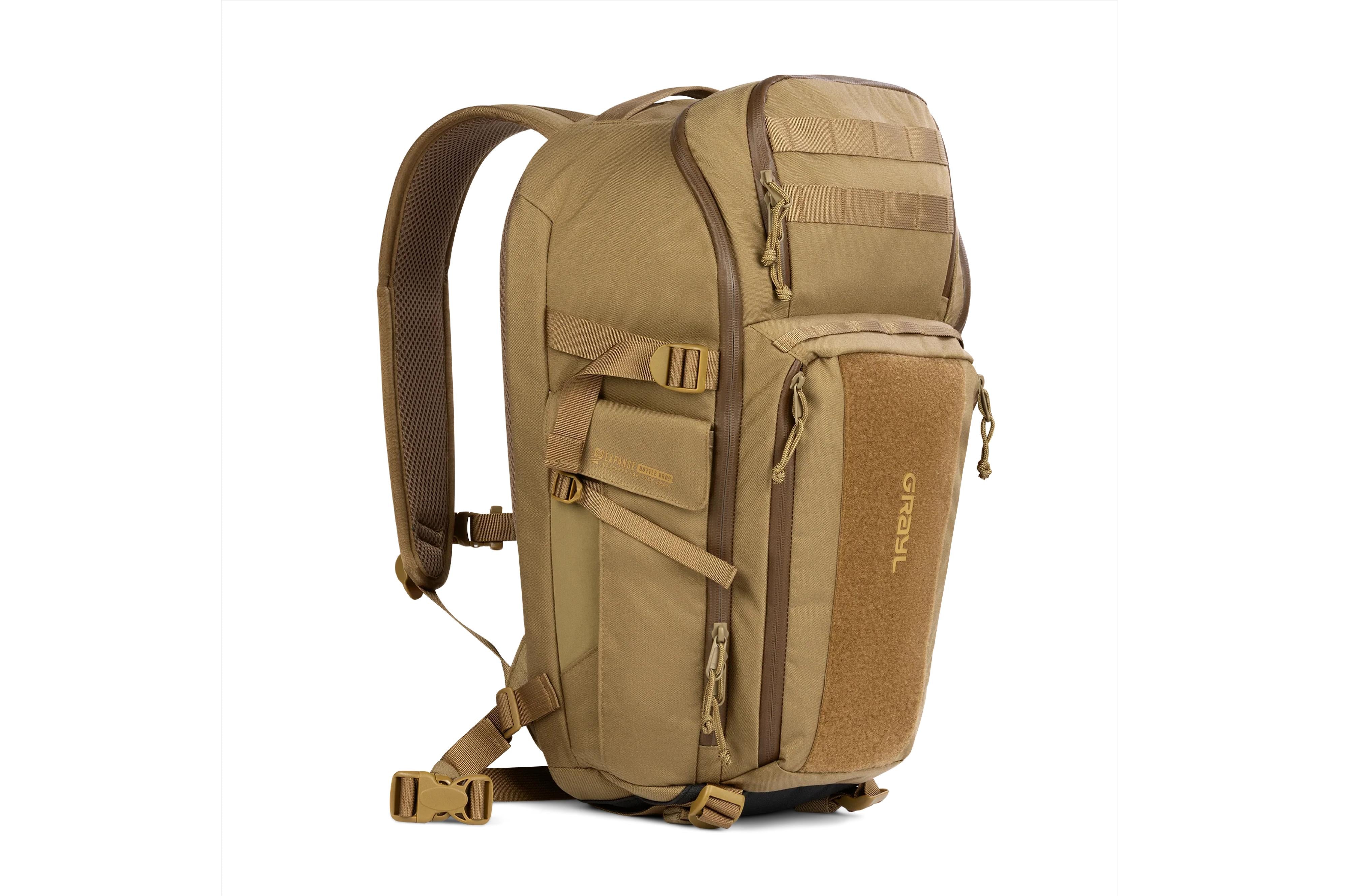 TRANSPORT EXP BACKPACK - 25L - Brown / 50x30x24 cm - Rucksäcke