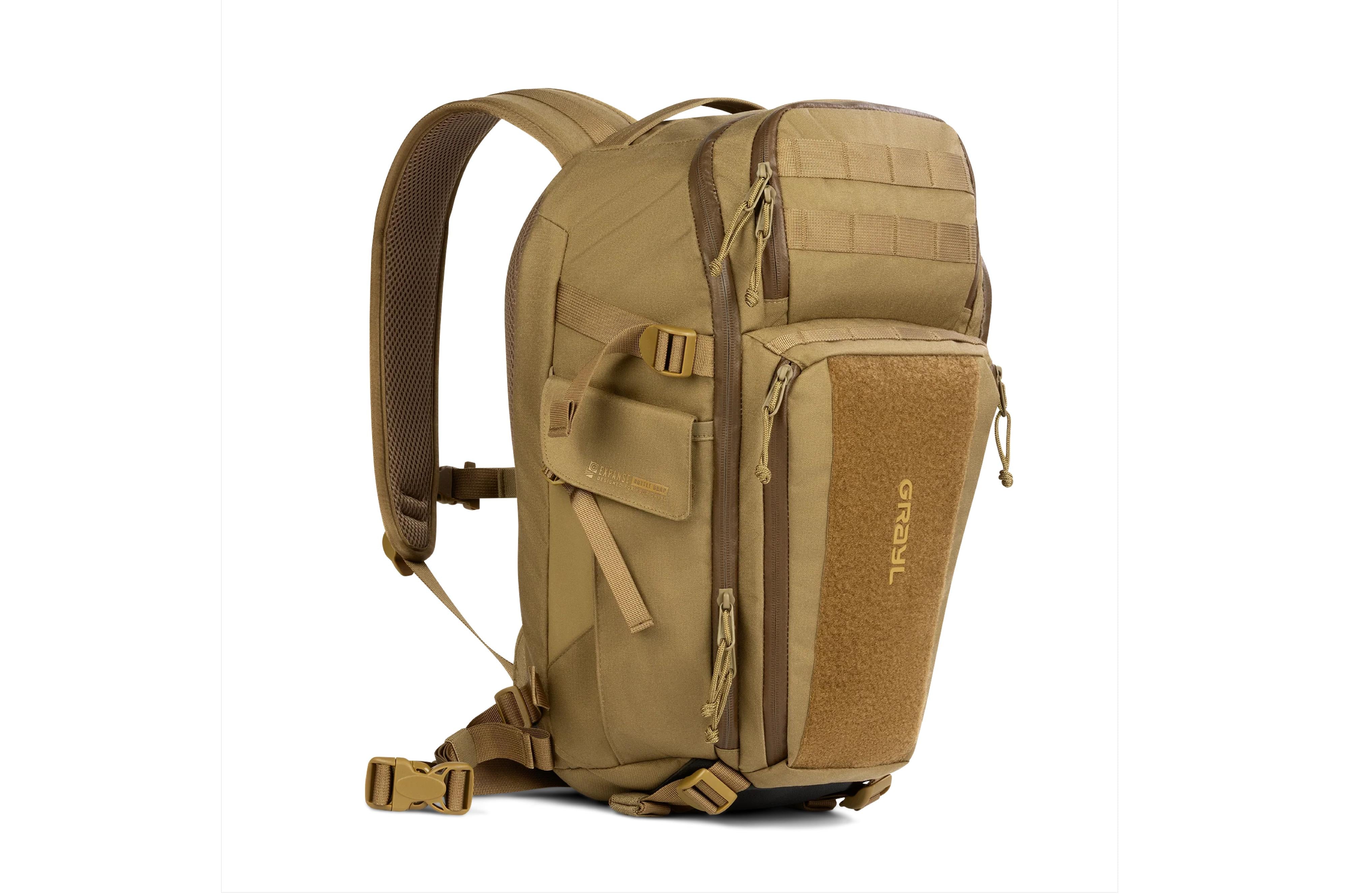 TRANSPORT EXP BACKPACK - 20L - Brown / 47x30x22 cm - Rucksäcke
