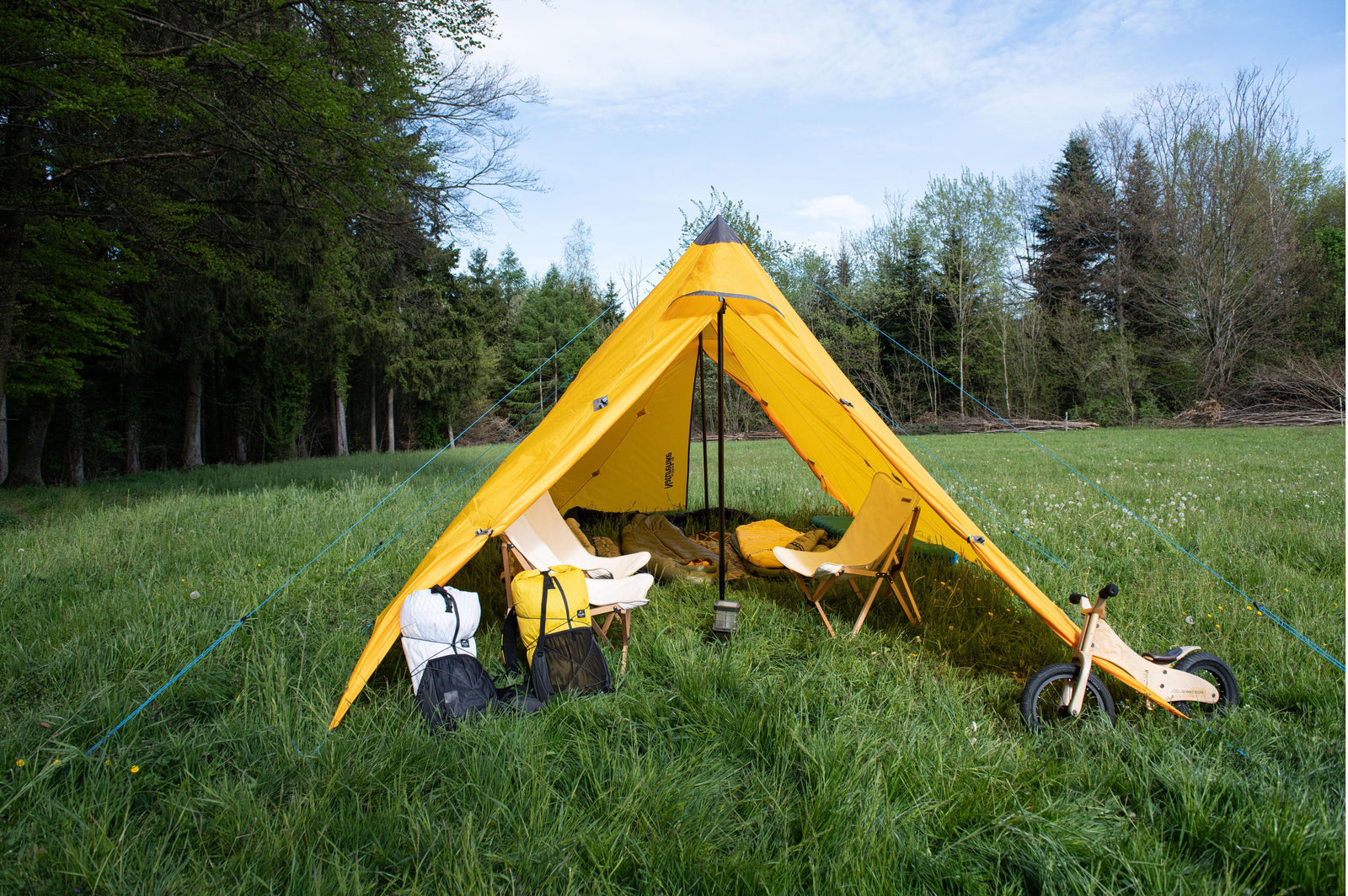 Double Tower Tent Twin Peaks 8 - 600x300x220cm - 7+ Personen Zelte