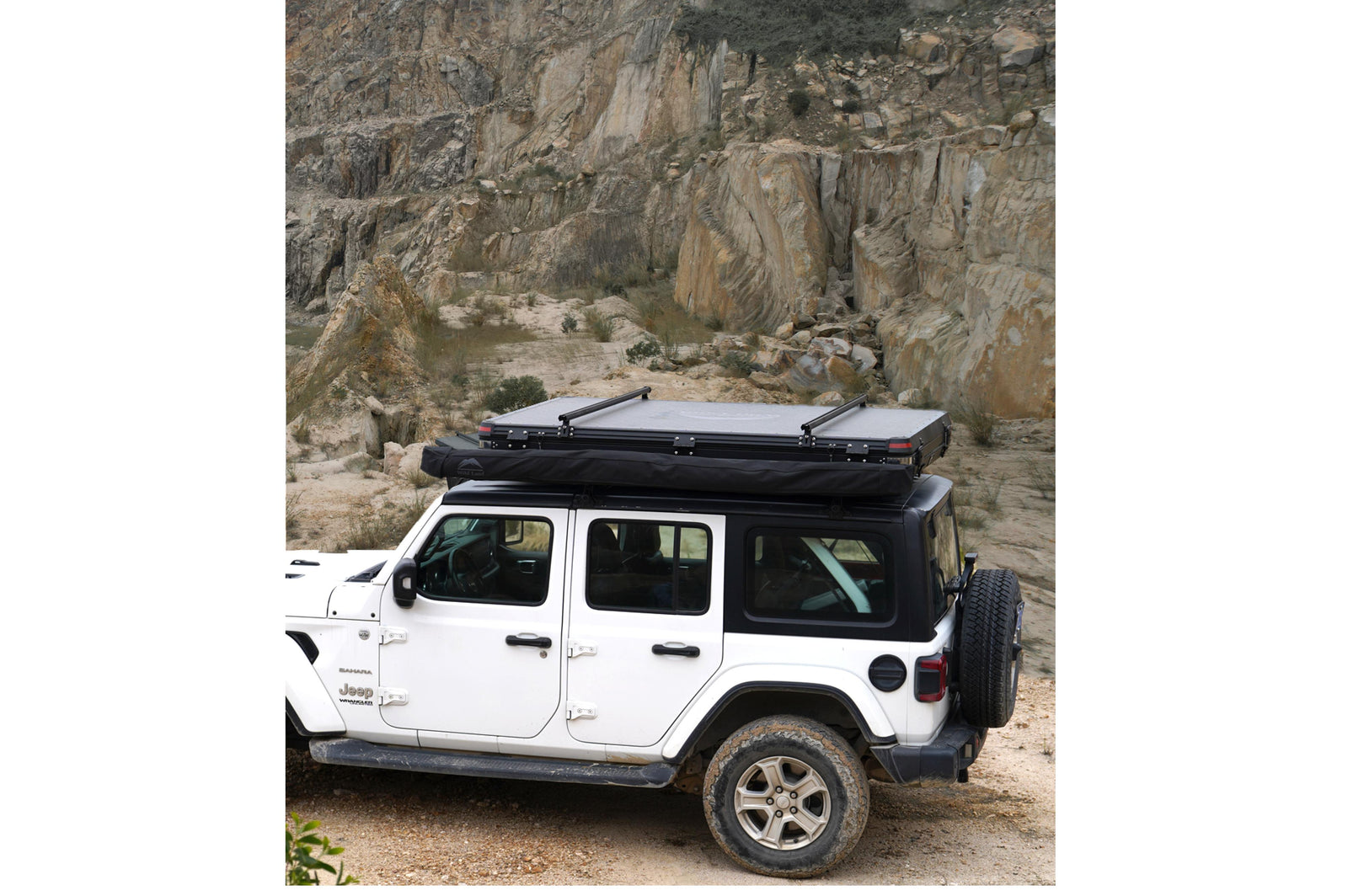 270° Car Awning, Left-Side Mounting