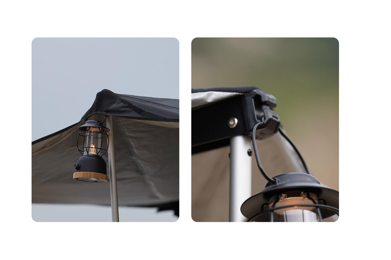 270° Car Awning, Left-Side Mounting