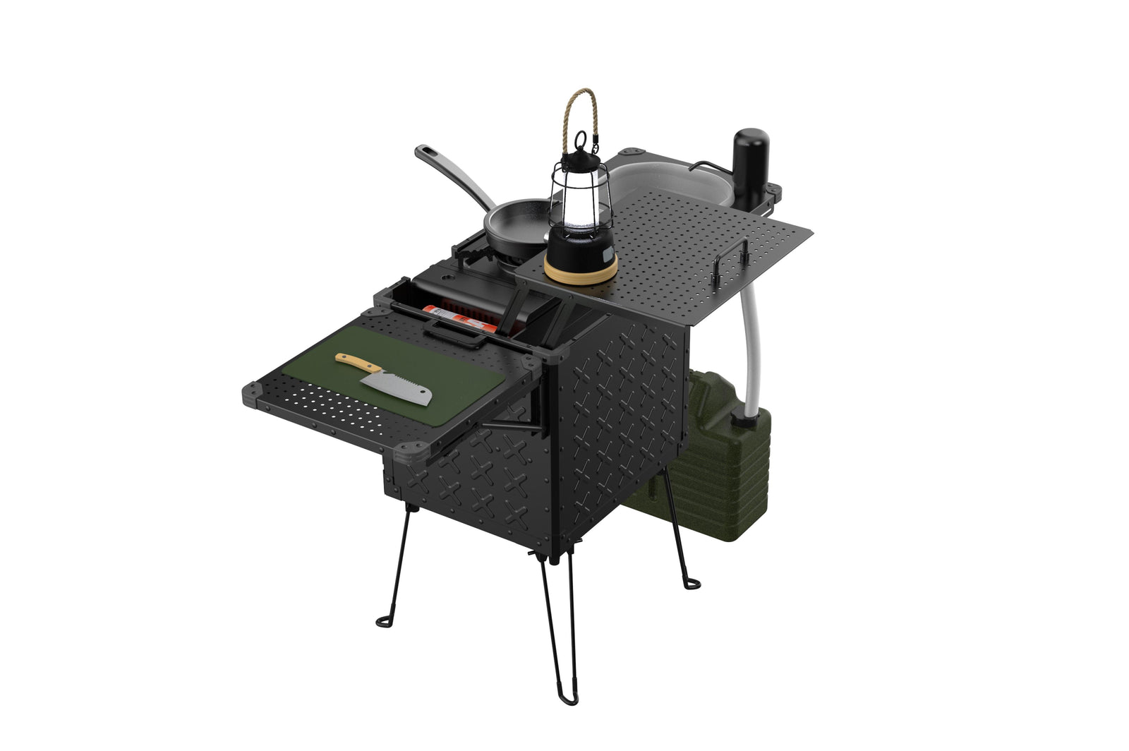Integrated Kitchenbox - 123x66.5x87 cm - Küchenboxen