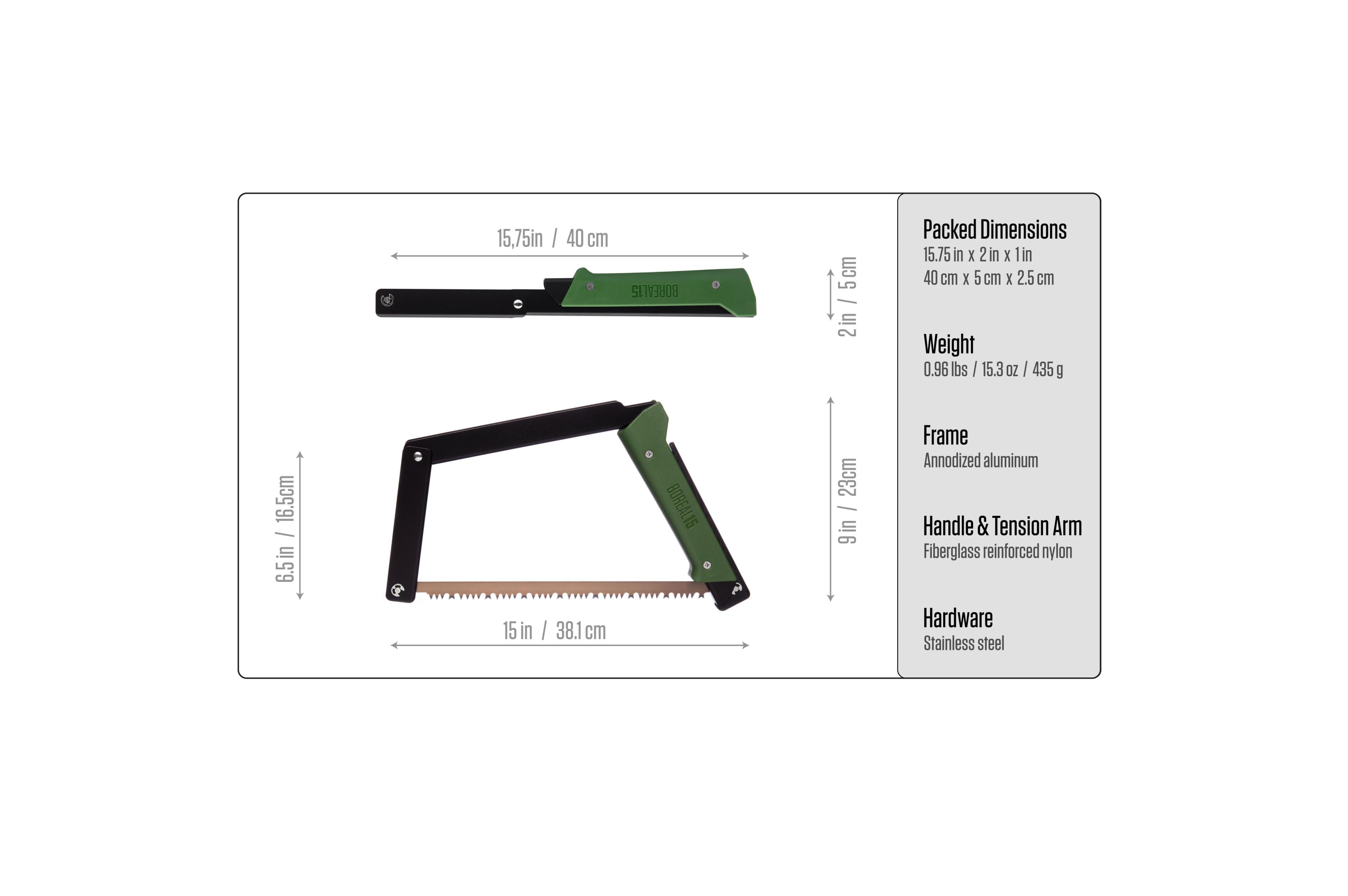 Agawa - Boreal 15 GR - 38.1x3x19 cm - Boreal 15