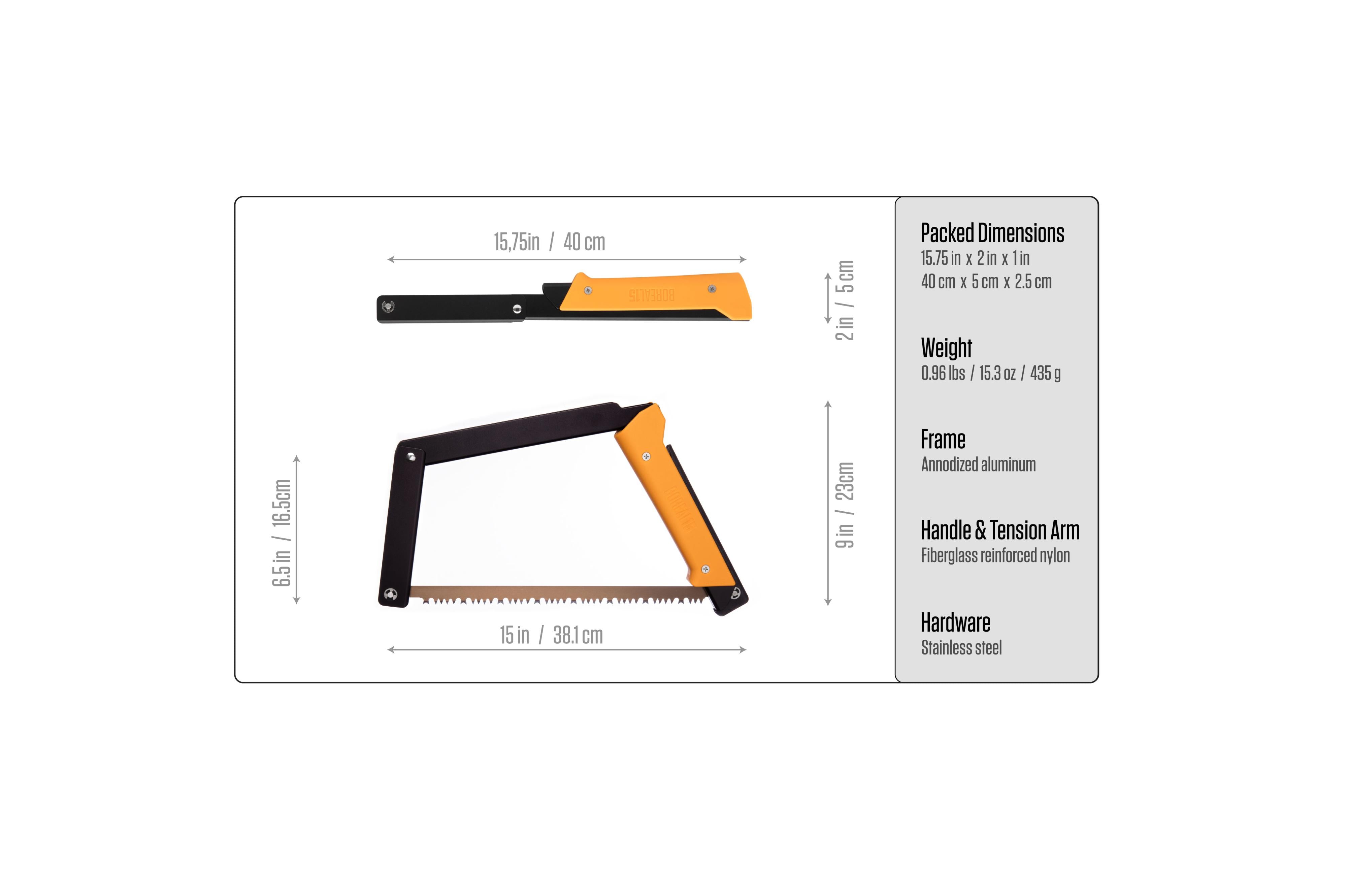 Agawa - Boreal 15 YL - 38.1x3x19 cm - Boreal 15