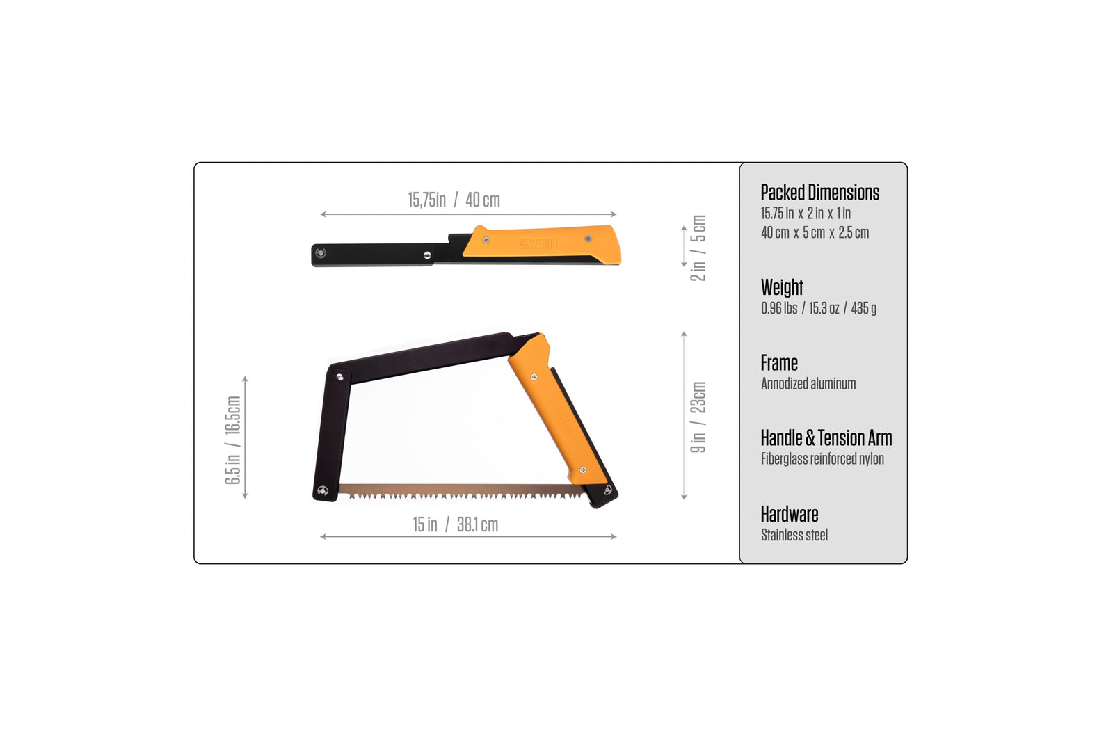 Agawa - Boreal 15 YL - 38.1x3x19 cm - Boreal 15