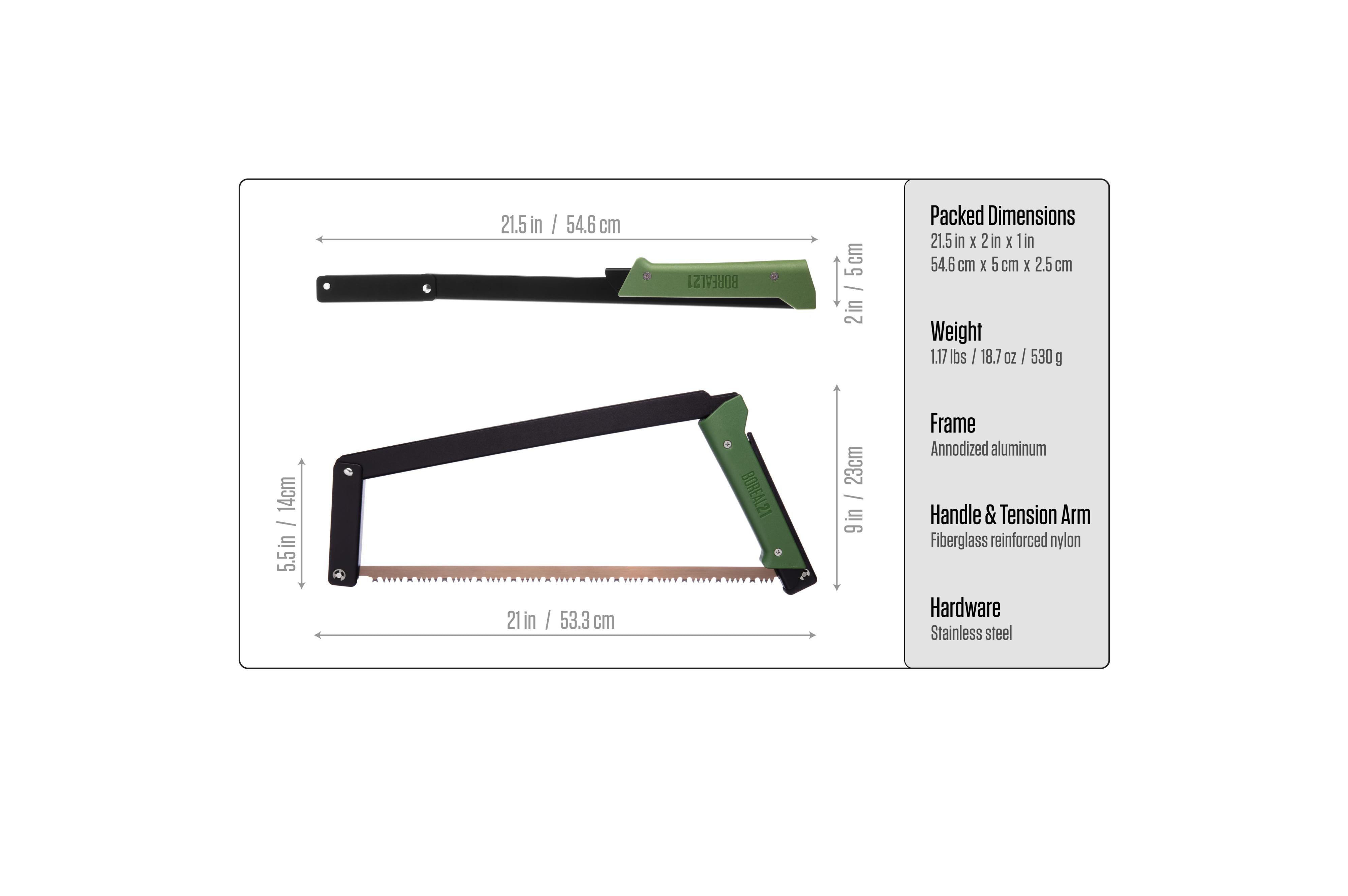 Agawa - Boreal 21 GR - 53.6x3x21.5 cm - Boreal 21