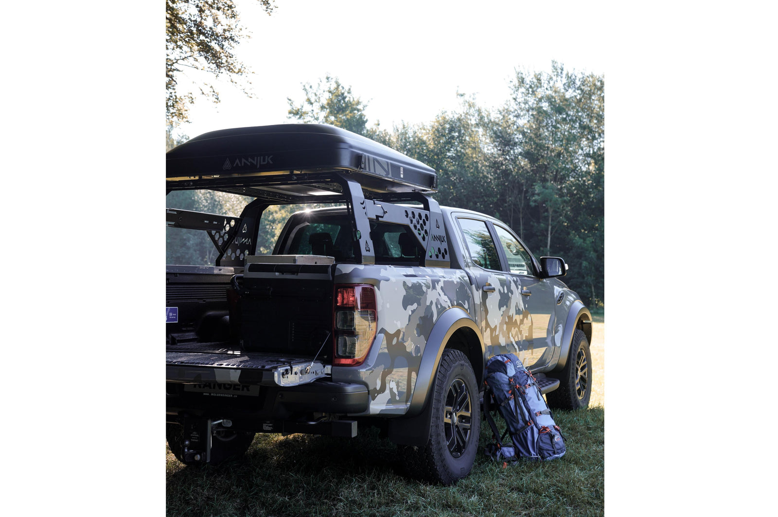 Annjuk - Pick Up H-Rack X LE - 146-164x122-160x52 cm - Dachzelt Zubehör