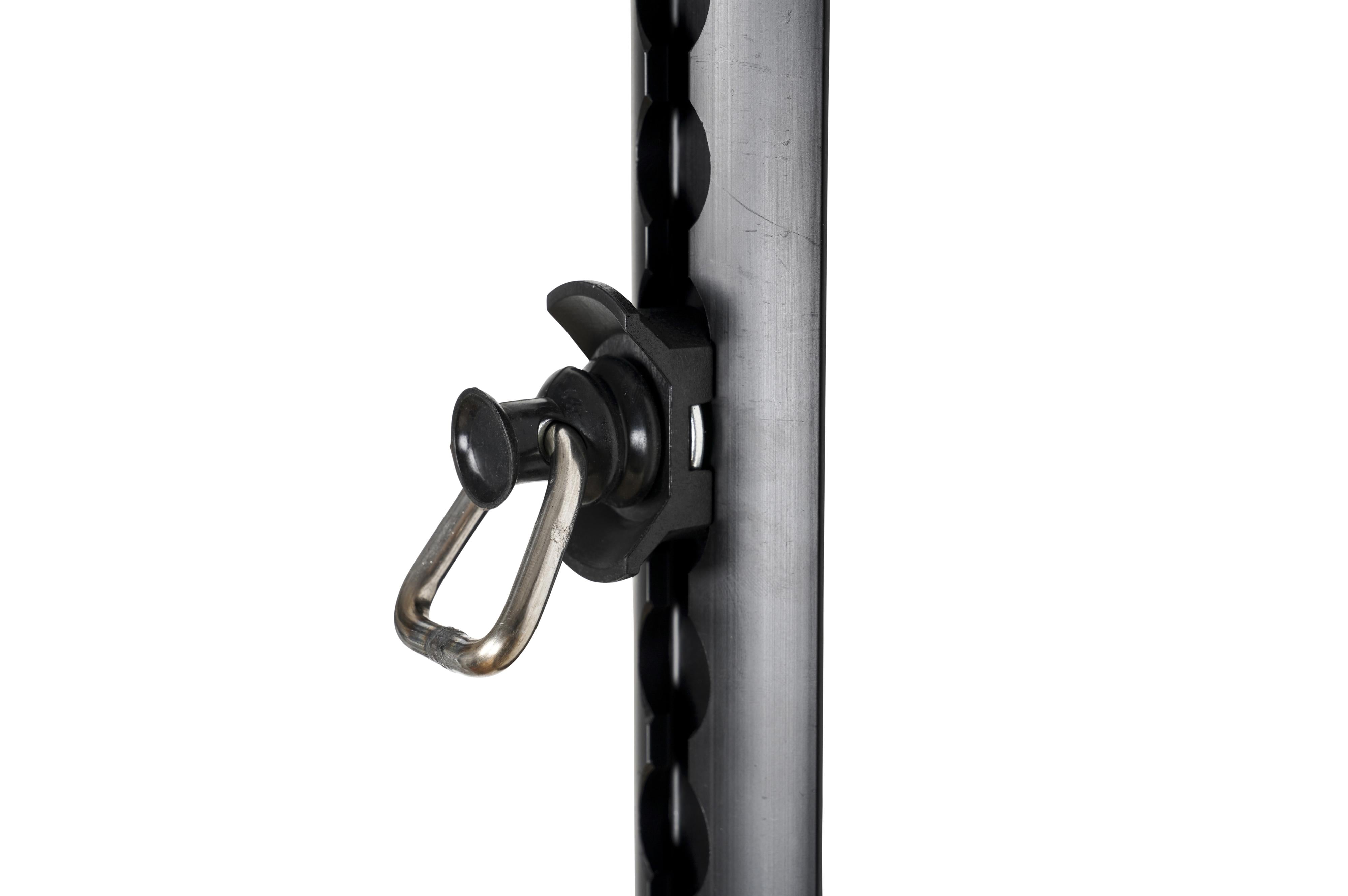 Annjuk - Single Stud Fitting L-Track - 4.5x2.5x6.5 cm - Dachzelt Zubehör