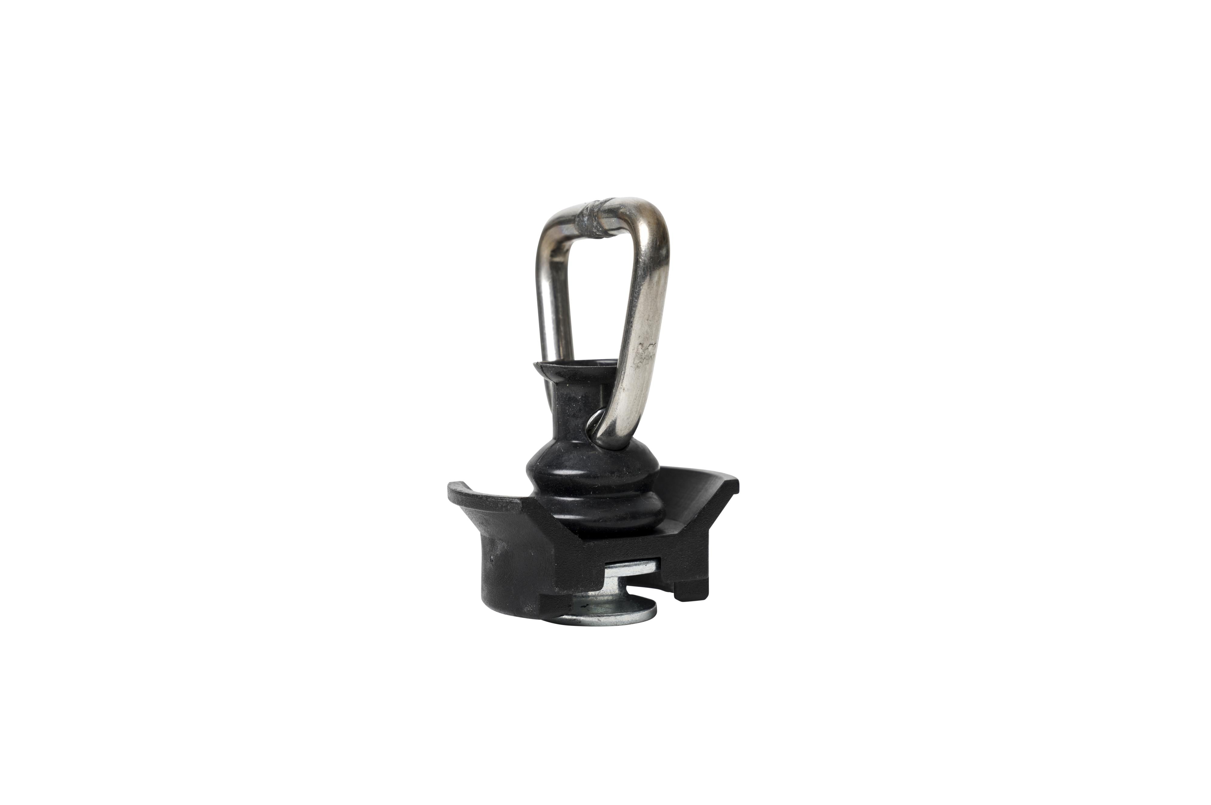 Annjuk - Single Stud Fitting L-Track - 4.5x2.5x6.5 cm - Dachzelt Zubehör