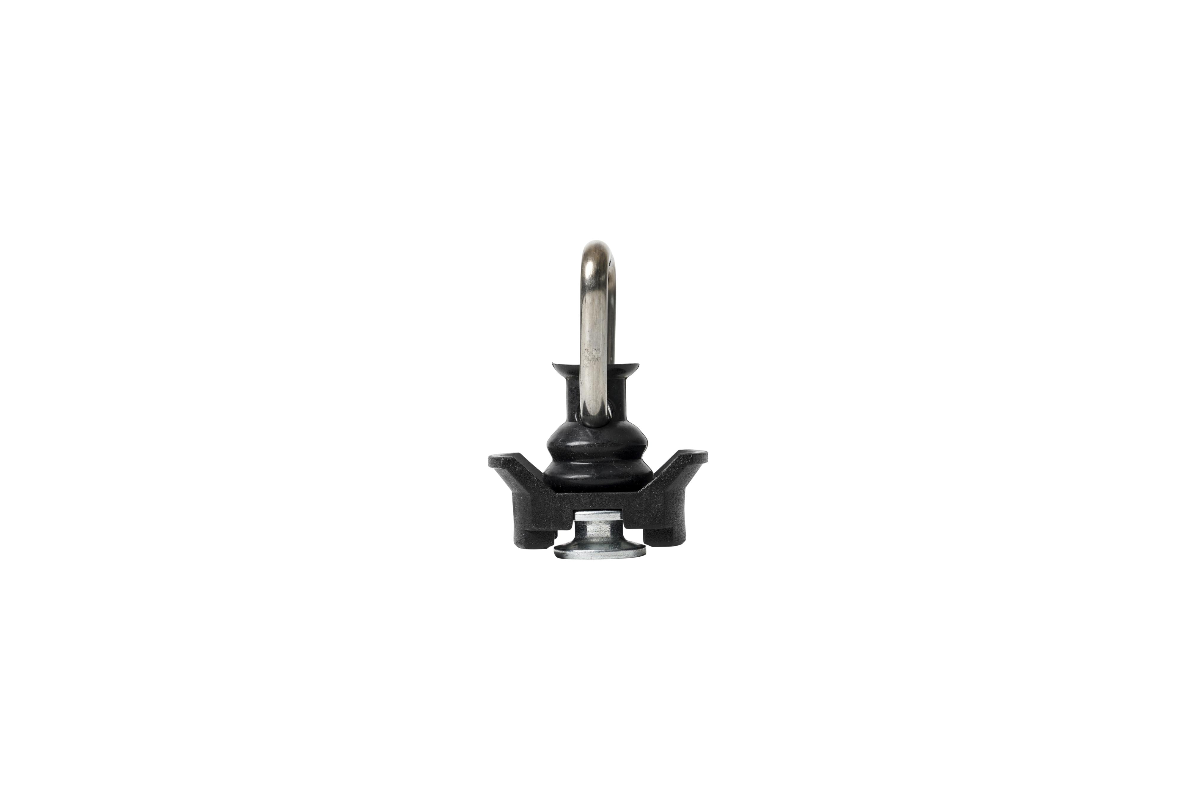 Annjuk - Single Stud Fitting L-Track - 4.5x2.5x6.5 cm - Dachzelt Zubehör