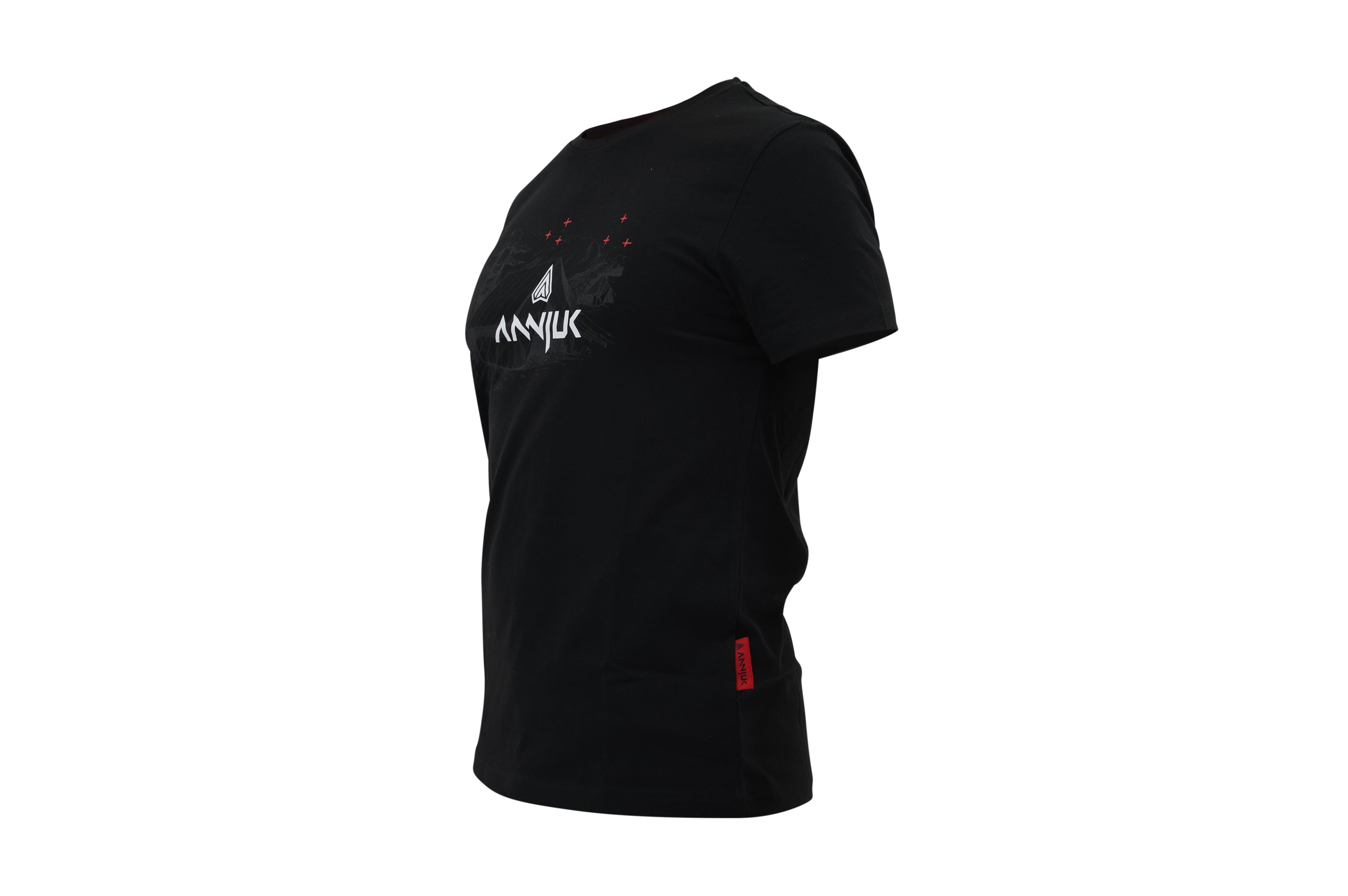 Annjuk - Annjuk T-Shirt Black Logo Big Men - Shirts