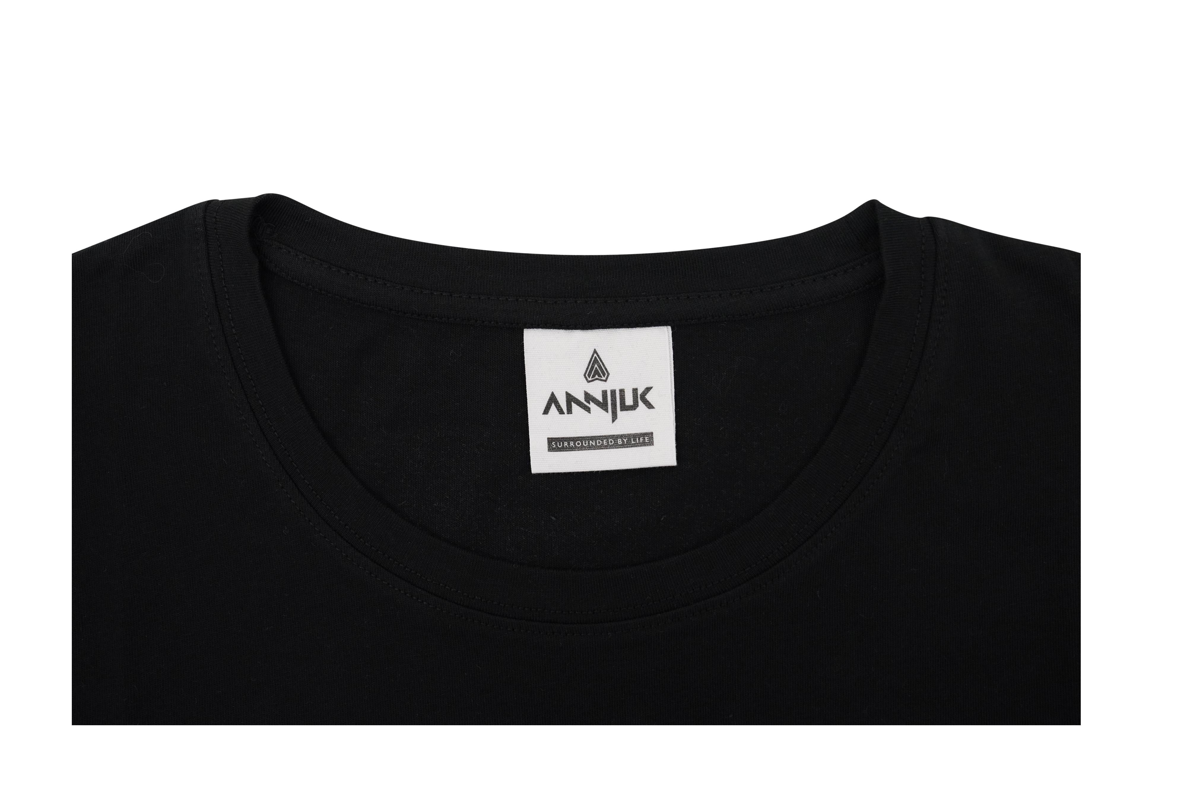 Annjuk - Annjuk T-Shirt Black Logo Big Men - Shirts