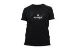 Annjuk - Annjuk T-Shirt Black Logo Big Men - Black / XL - Shirts