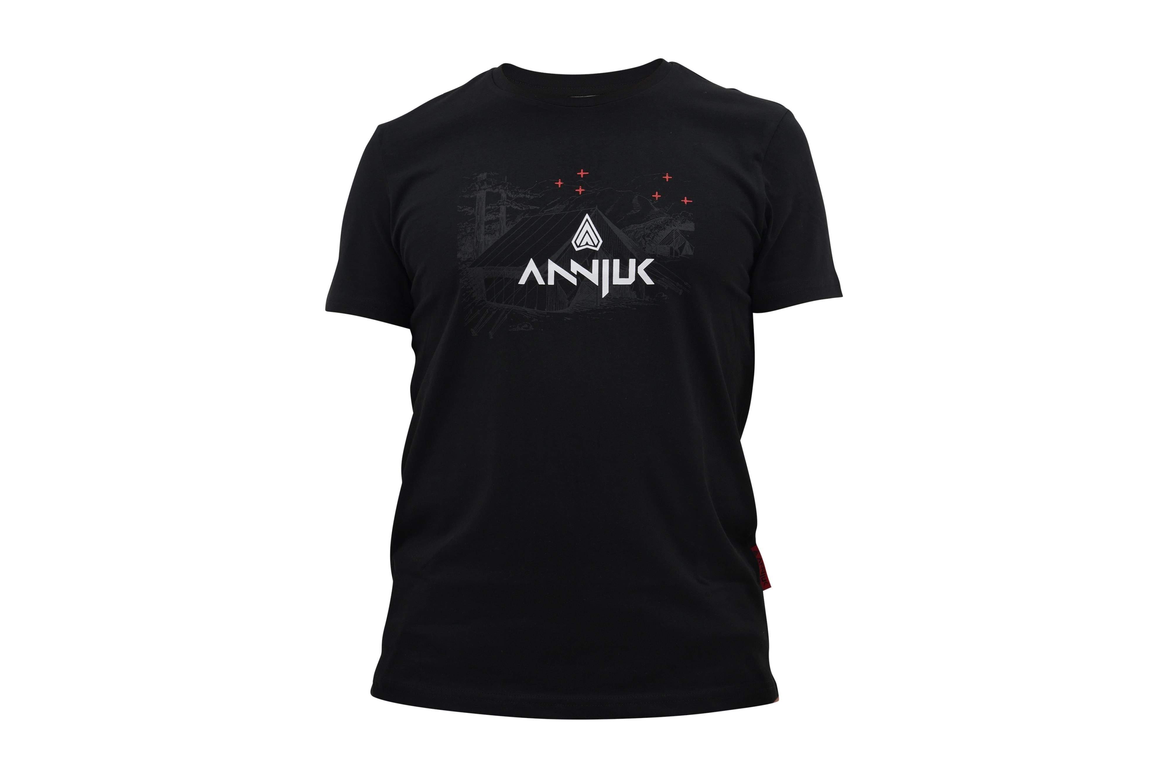 Annjuk - Annjuk T-Shirt Black Logo Big Men - Black / M - Shirts