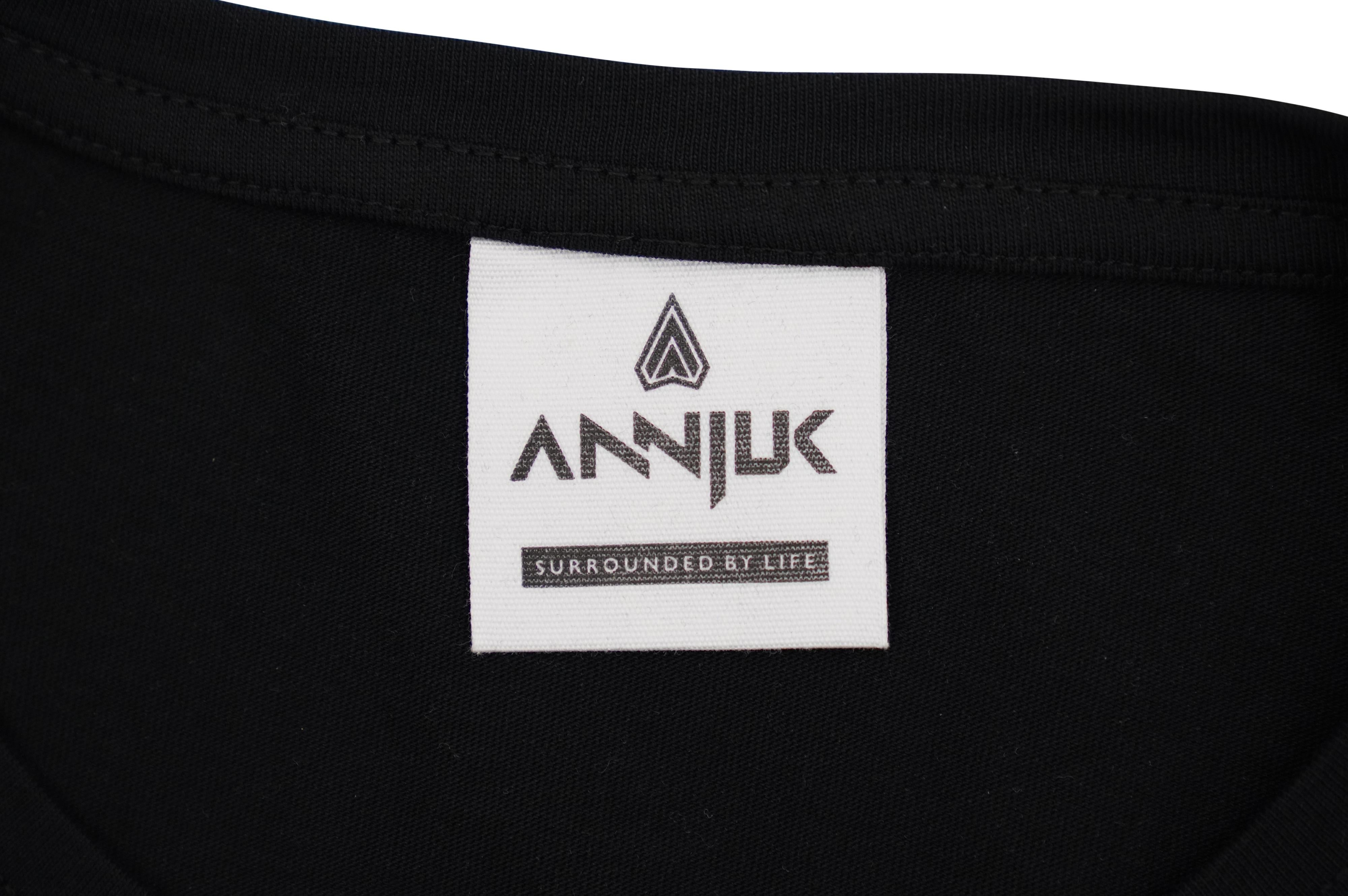 Annjuk - Annjuk T-Shirt Black Logo Big Women - Shirts