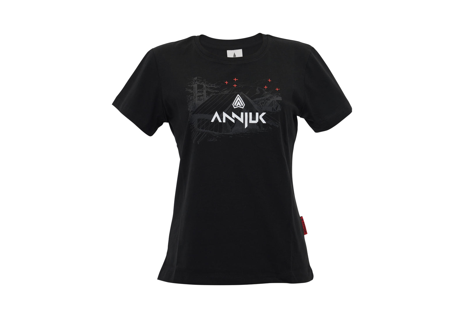 Annjuk - Annjuk T-Shirt Black Logo Big Women - Shirts