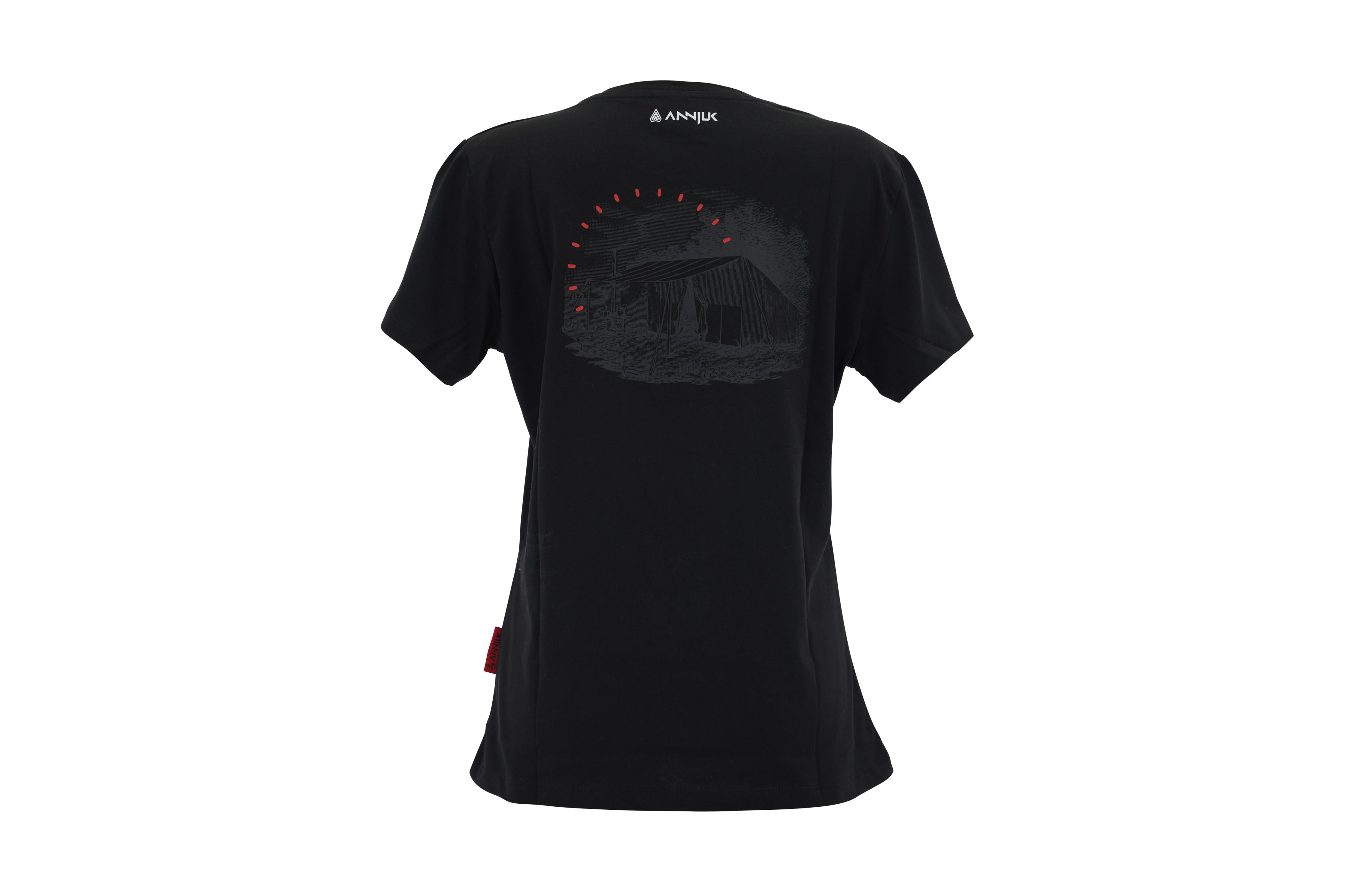 Annjuk - Annjuk T-Shirt Black Logo Small Women - Shirts