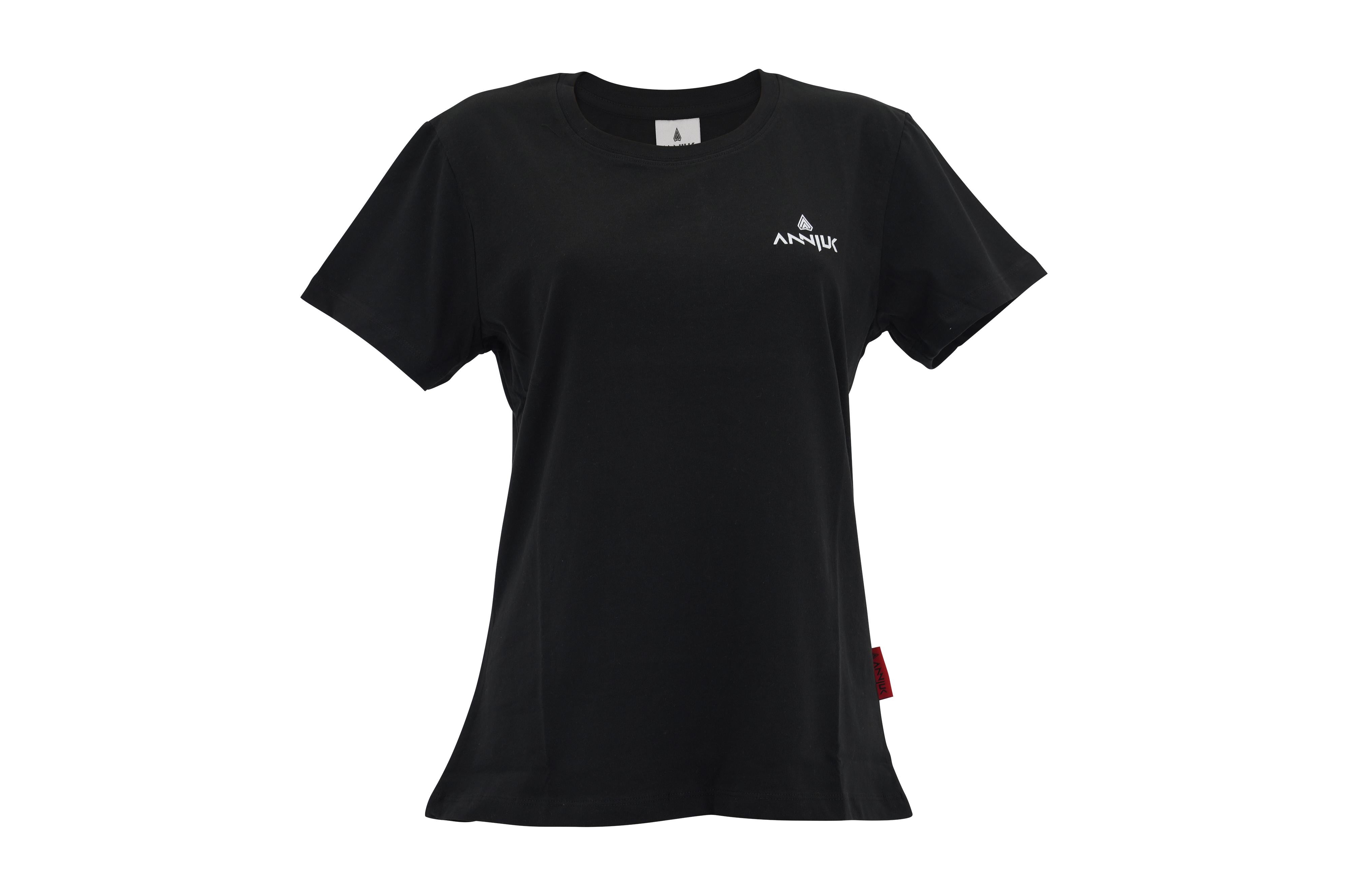 Annjuk - Annjuk T-Shirt Black Logo Small Women - Shirts
