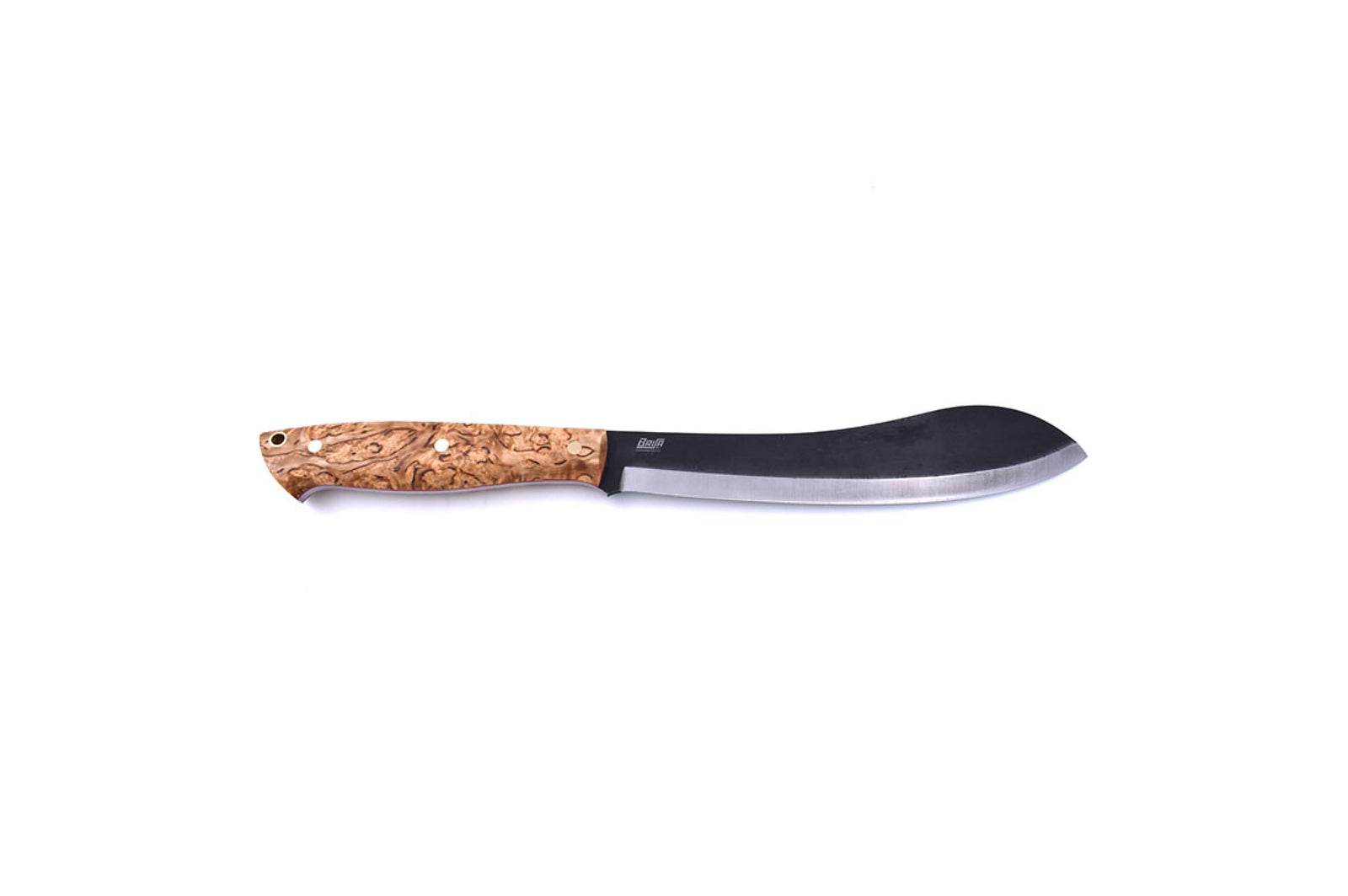 Brisa - Bigmuk 240 - CurlyBirch - Scandi - Bushcraft - 40 cm - Messer und Tools