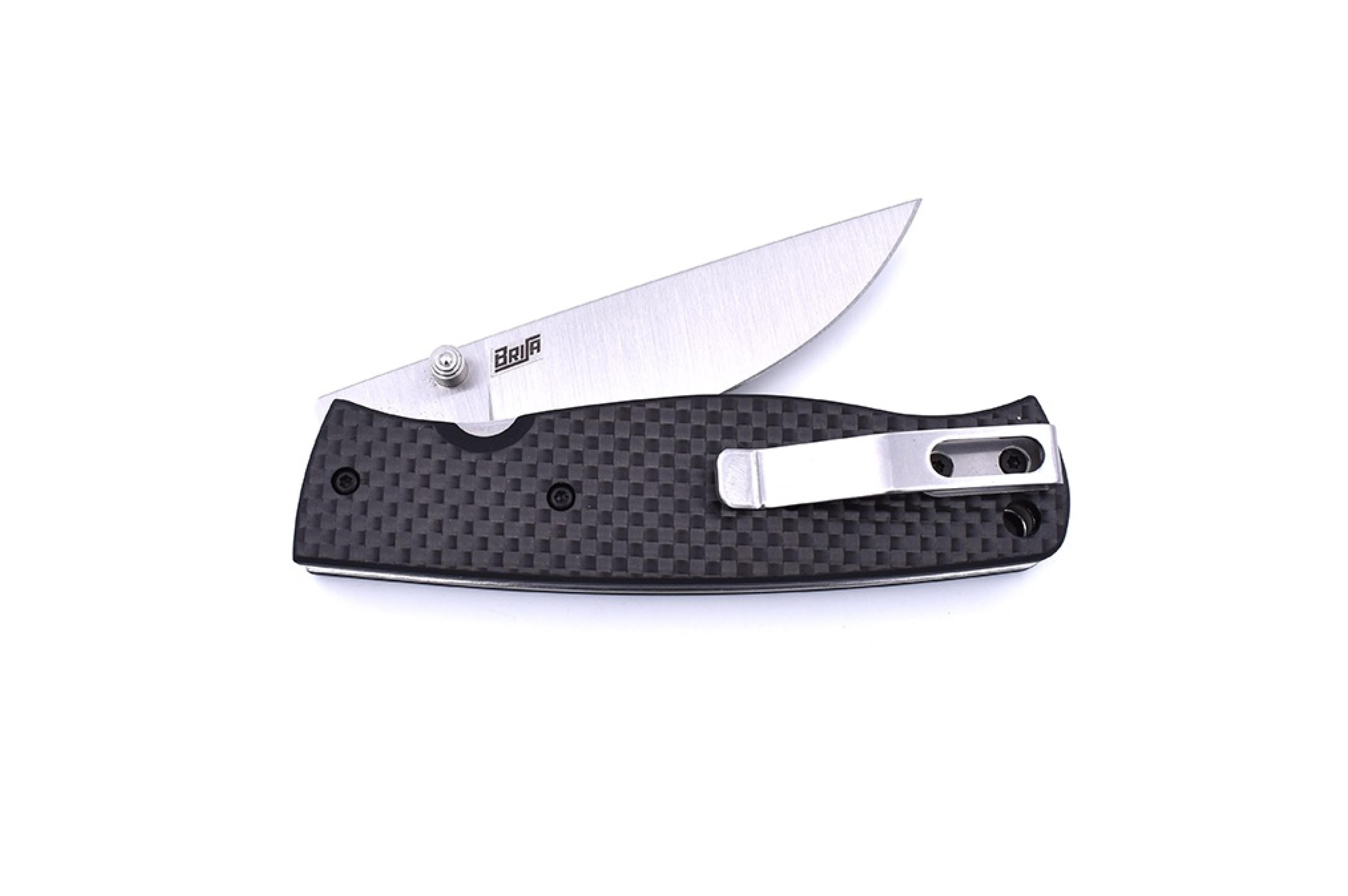 Brisa - Birk 75 - CarbonFiber - Flat - 18 cm - Pocket knives